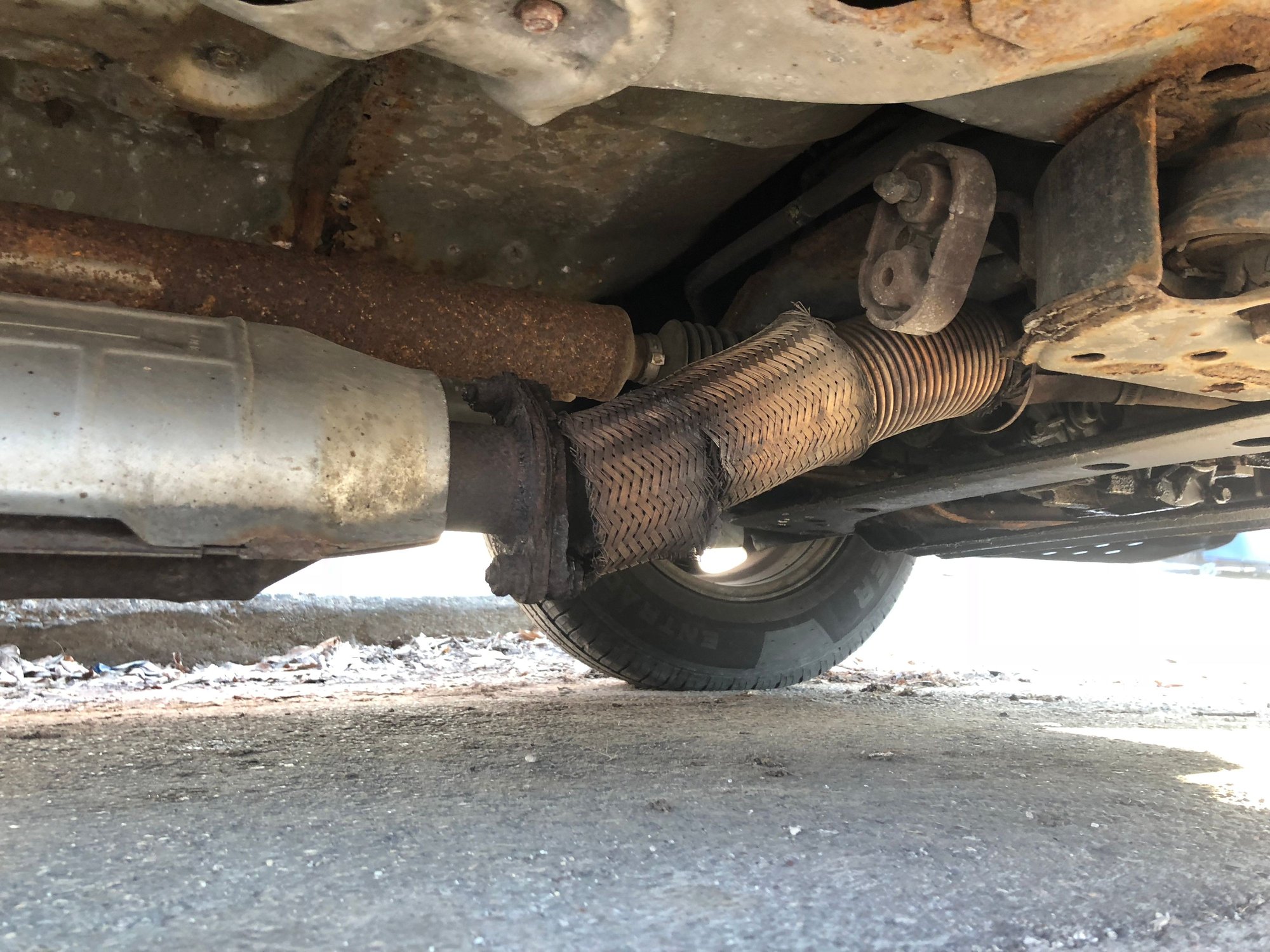 2005 Tribute Monster truck or just an exhaust leak? Mazda Forum