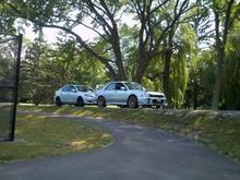 Mazda with friends wrx :)