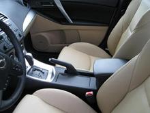 Dune leather interior, Mazda3s 5-Door Grand Touring