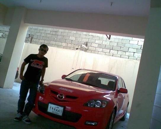 this is my mazda3 hatch back. my favorite cars strong, fast, low fuel consumption, with maximum of 220km/h., sport suspension..