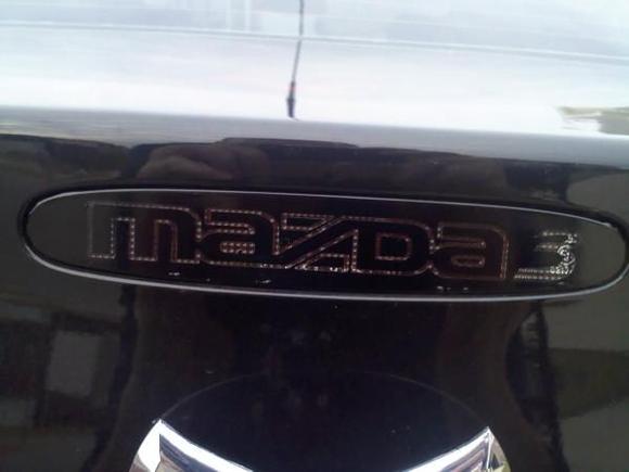 Mazda Third Brake Light Sticker Cover