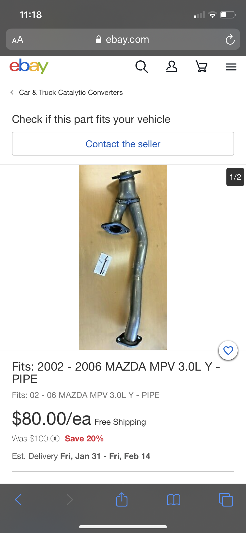 2004 mpv exhaust parts help please - Mazda Forum - Mazda Enthusiast Forums