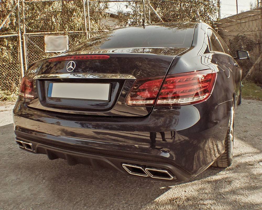 Exterior Body Parts - C207/A207 E550 14-17 coupe Moshammer rear diffuser kit w/tips - New - 2014 to 2017 Mercedes-Benz E350 - 2014 to 2017 Mercedes-Benz E400 - 2014 to 2017 Mercedes-Benz E550 - Salinas, CA 93908, United States