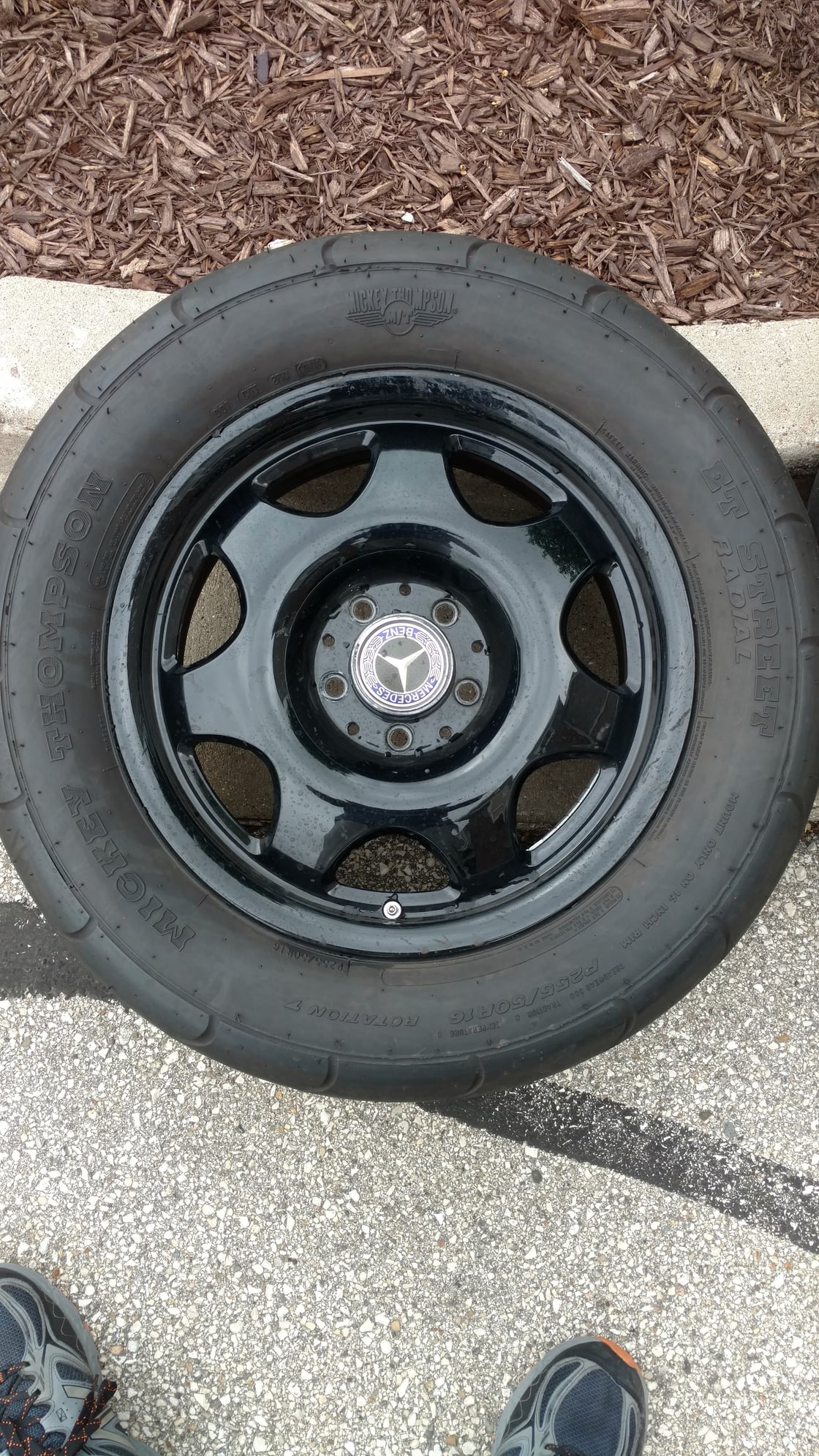 Wheels and Tires/Axles - CLK wheels with Mickey Thompson drag radials - Used - All Years Mercedes-Benz All Models - Waukesha, WI 53186, United States