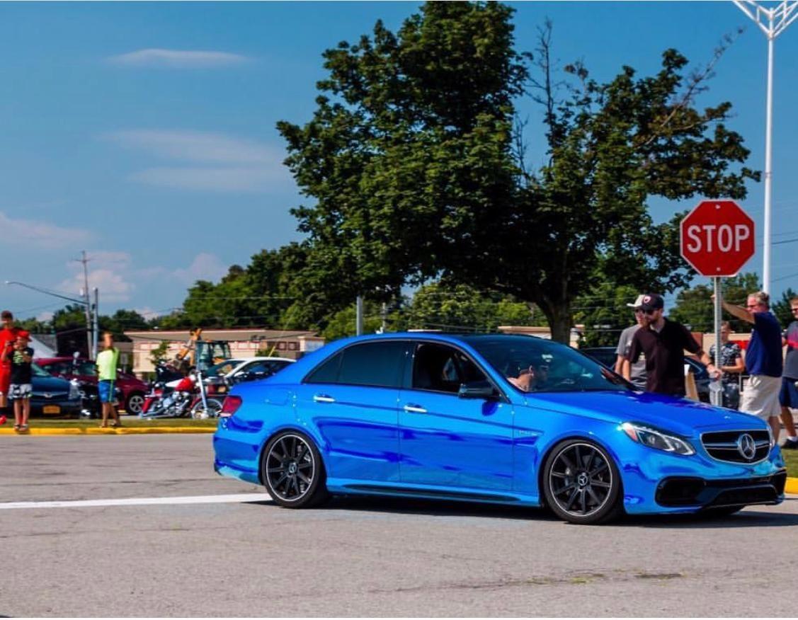 2014 Mercedes-Benz E63 AMG S - 2014 Mercedes Benz E63s **WEISTEC W4** ONE OF A KIND** CHROME BLUE** - Used - VIN WDDHF9CB8EA901708 - 88,000 Miles - 8 cyl - AWD - Sedan - Silver - Williamsville, NY 14221, United States