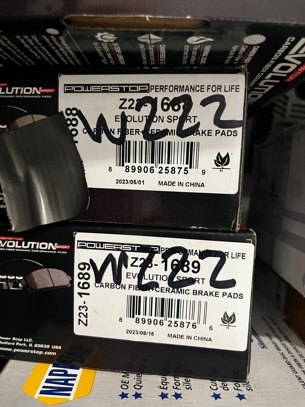 These are the part numbers used.  Forget the air suspension - it�s not involved in what you�ll be working on.  No sweat.