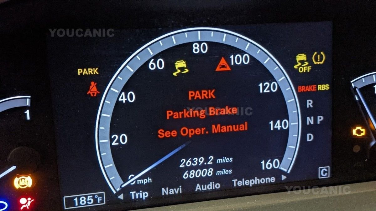 2007 Mercedes s550 parking brake Forums