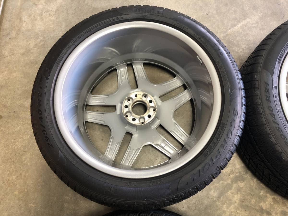 Wheels and Tires/Axles - AMG Mercedes GL GLS 21" Factory wheels w/ Perelli Winter tires X166 500 miles MINT! - Used - 2012 to 2019 Mercedes-Benz GLE63 AMG - Erie, CO 80516, United States