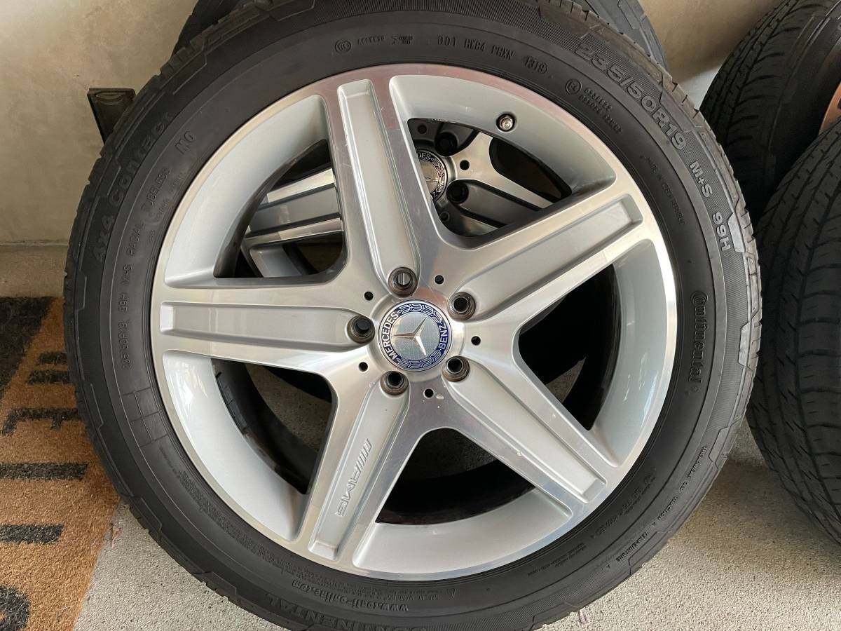 Wheels and Tires/Axles - 19" 5 spoke AMG Wheels and Tires from GLK - Used - 2010 to 2015 Mercedes-Benz GLK250 - Venice, CA 90291, United States