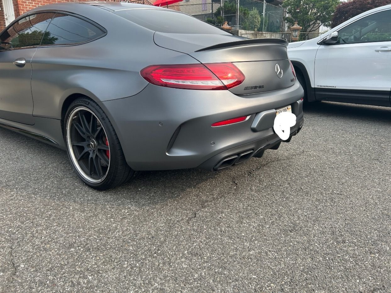 2018 Mercedes-Benz C63 AMG S - 2018 C63s for sale (all bids welcomed) - Used - VIN WDDWJ8HBOJF643027 - 56,500 Miles - 8 cyl - 2WD - Automatic - Coupe - Gray - New York, NY 10704, United States