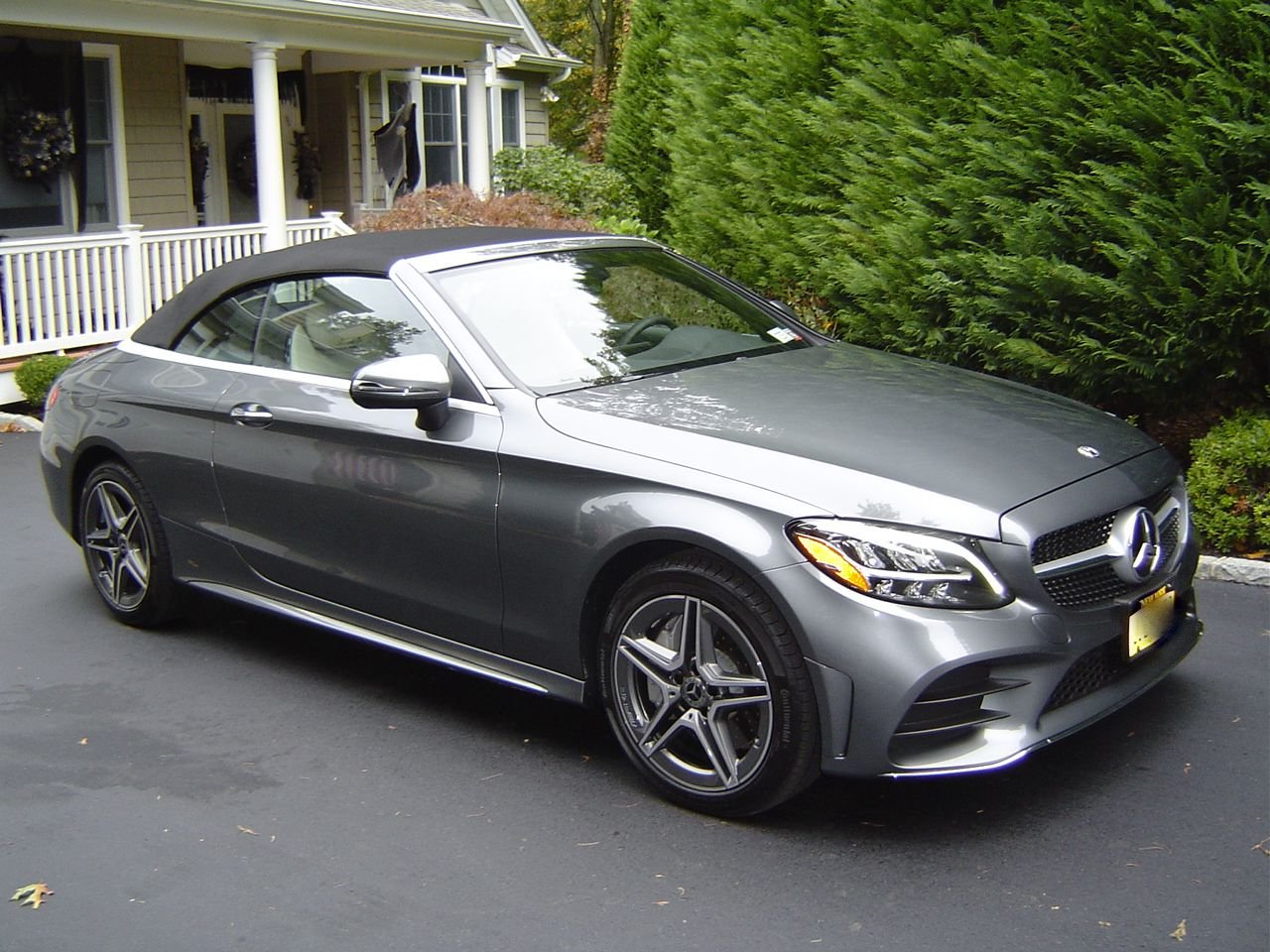2019 Mercedes-Benz C300 - LEASE TAKE OVER - 2019 MB C300 4MATIC Convertible - Used - VIN WDDWK8EB4KF905702 - 4,200 Miles - 4 cyl - AWD - Automatic - Convertible - Gray - Huntington, NY 11743, United States