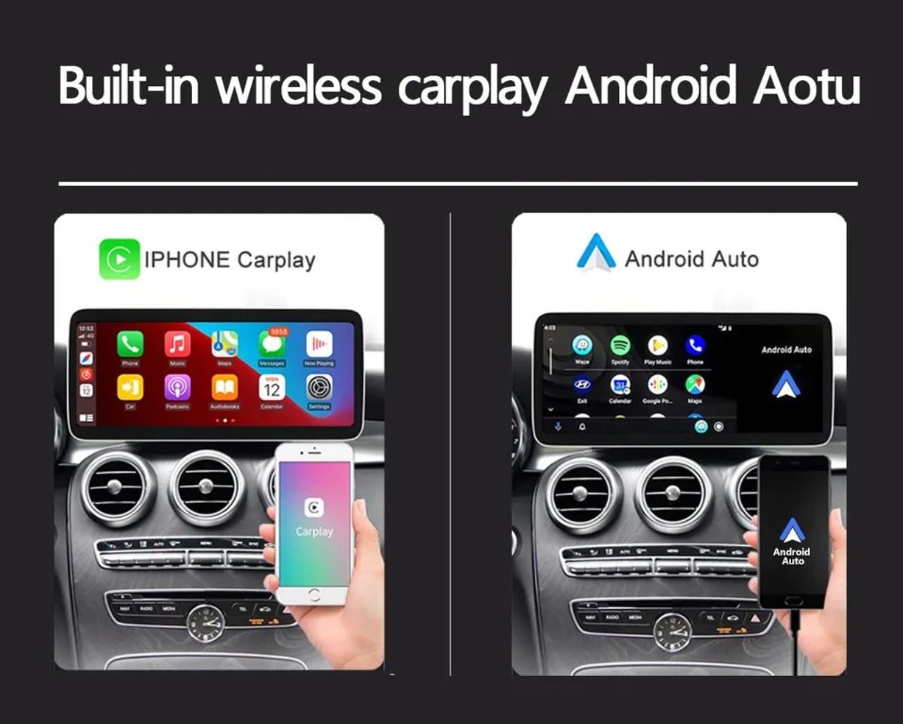 Audio Video/Electronics - GLC W253 2015-2019 Android11 Carplay GPS Navigation Multimedia Player - Used - 2015 to 2019 Mercedes-Benz GLC300 - Limerick, PA 19468, United States