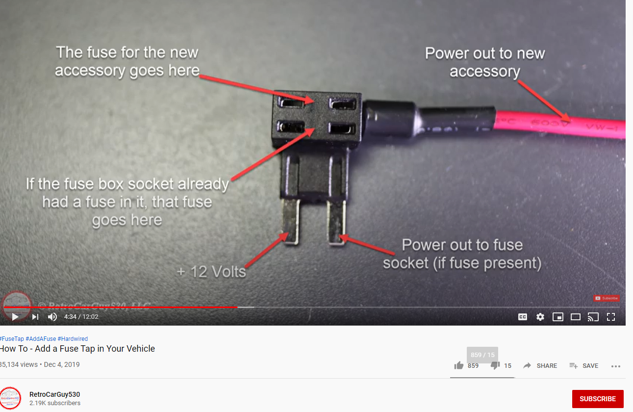 Rear Fuse Box which one is positive terminal / for fuse tap MBWorld