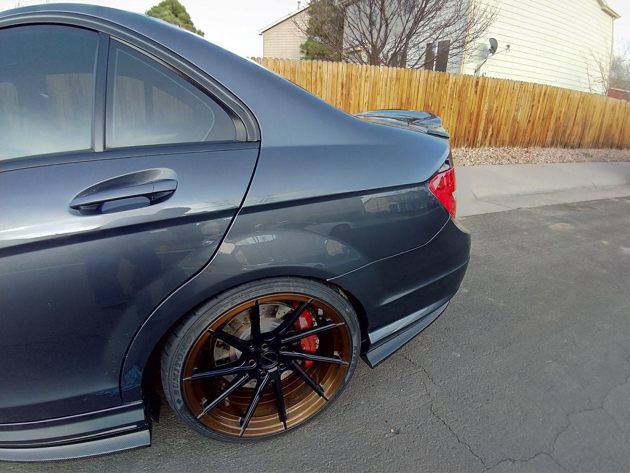 Wheels and Tires/Axles - Stance SF01 19x9.5 Wheels for W204. Matte Black Center, Brushed Bronze Lip/Barrels - New - 2008 to 2014 Mercedes-Benz C63 AMG - 2008 to 2014 Mercedes-Benz C300 - Denver, CO 80233, United States