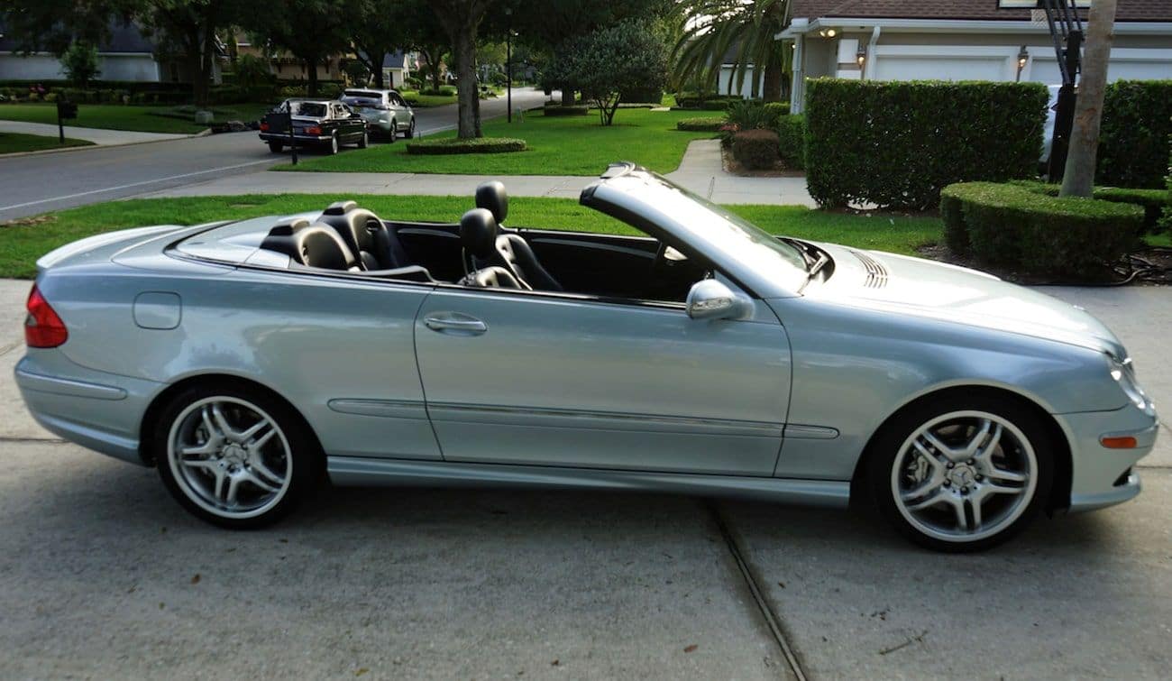 2006 Mercedes-Benz CLK55 AMG - 2006 Mercedes CLK55 ///AMG Mercedes CLK55 AMG Convertible Low Mileage - Used - VIN WDBTK76G46T067811 - 8 cyl - 2WD - Automatic - Convertible - Silver - Jacksonville, NC 28546, United States