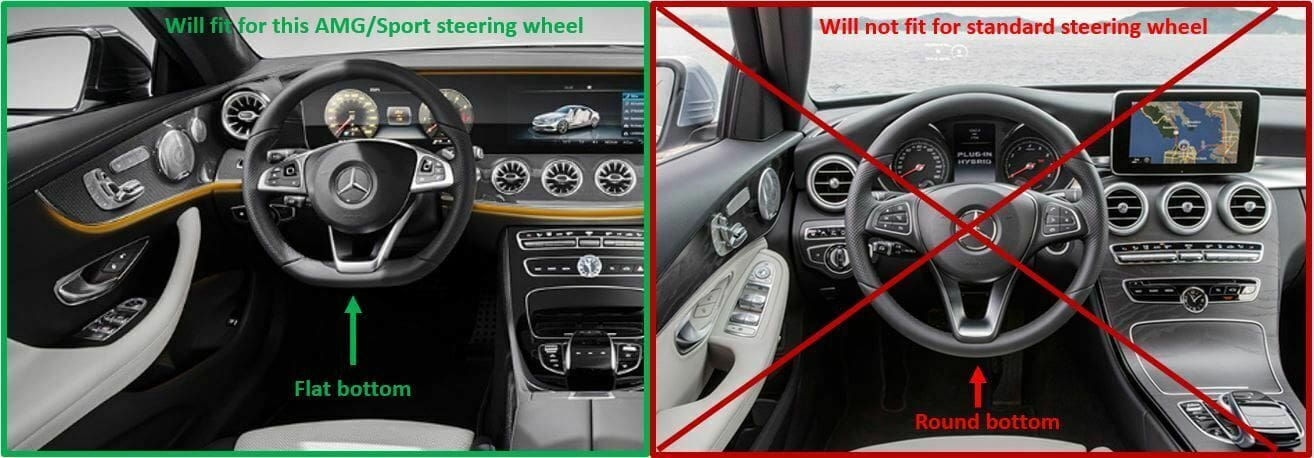 Interior/Upholstery - MERCEDES GLA GLC X253 C253 GLE W166 C292 GLS X166 LEATHER AMG steering wheel Airbag - New - 2015 to 2019 Mercedes-Benz S-Class - Aurora, CO 80016, United States