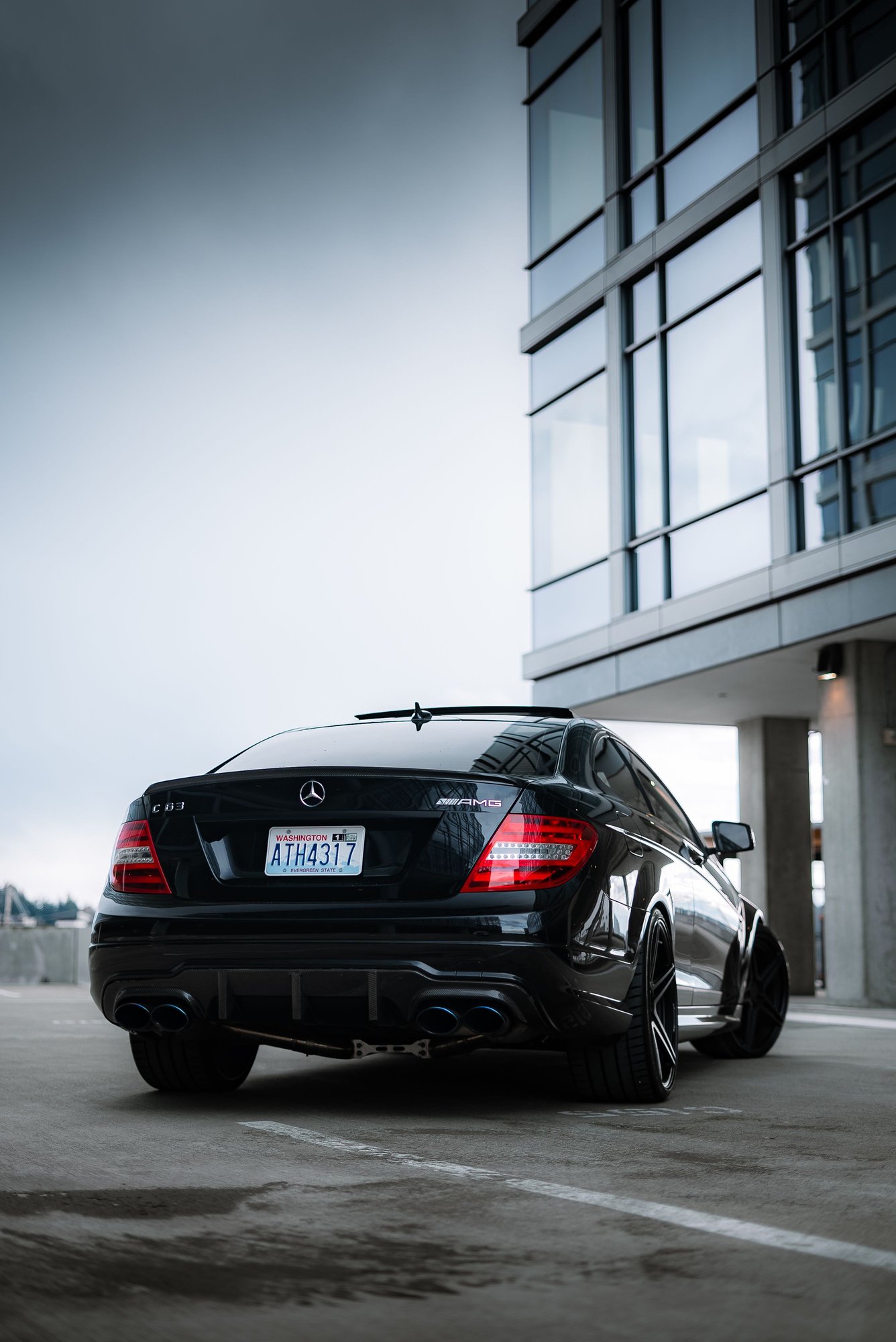 2012 Mercedes-Benz C63 AMG - 2012 Mercedes Benz C63 AMG P31 - New - VIN WDDGJ7HB0CF784357 - 43,000 Miles - 8 cyl - 2WD - Automatic - Coupe - Black - Seattle, WA 98101, United States