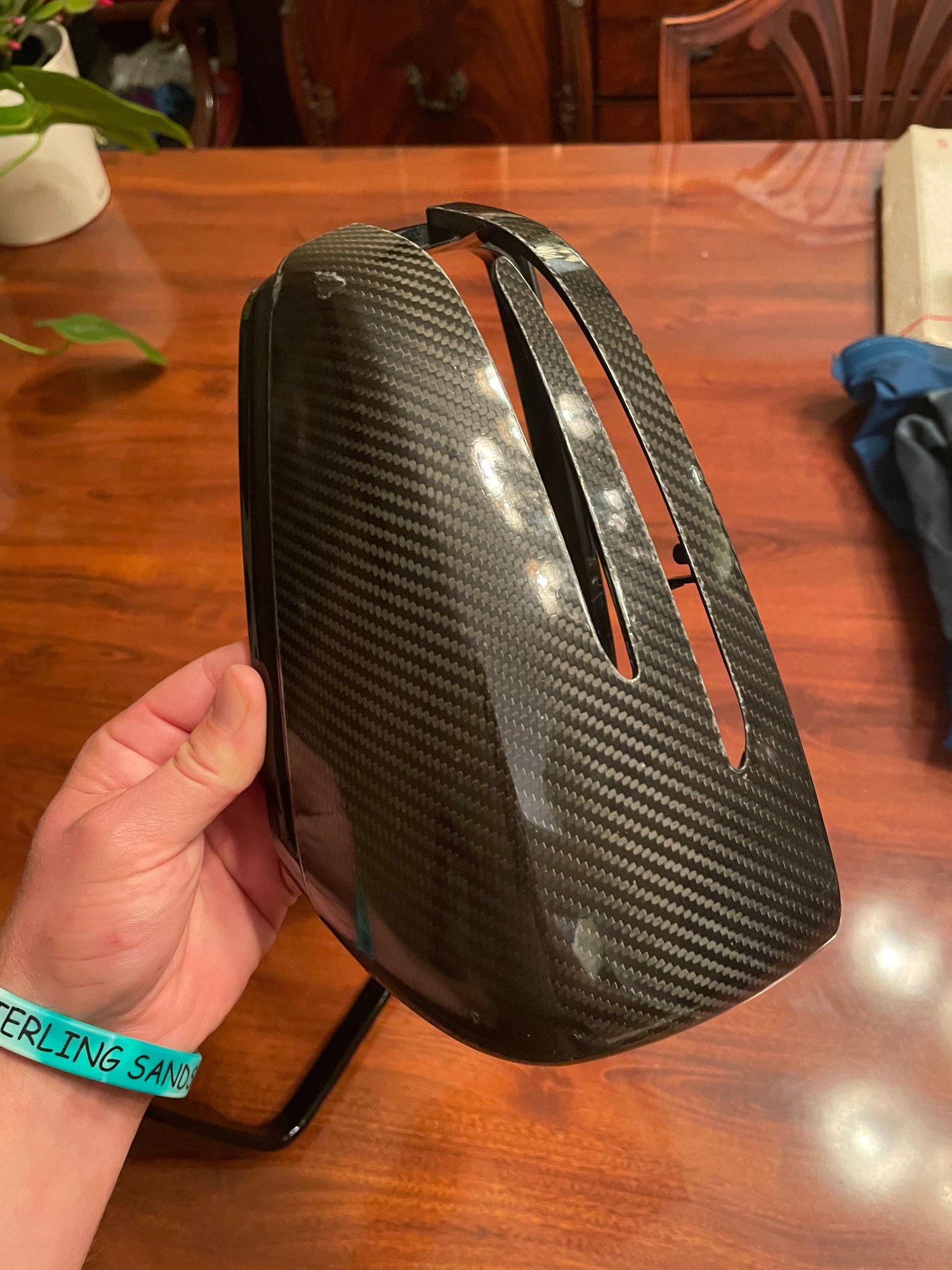 Exterior Body Parts - W212 OEM Carbon Fiber Side Mirror Covers - Used - 2011 to 2013 Mercedes-Benz E63 AMG - Cincinnati, OH 45040, United States