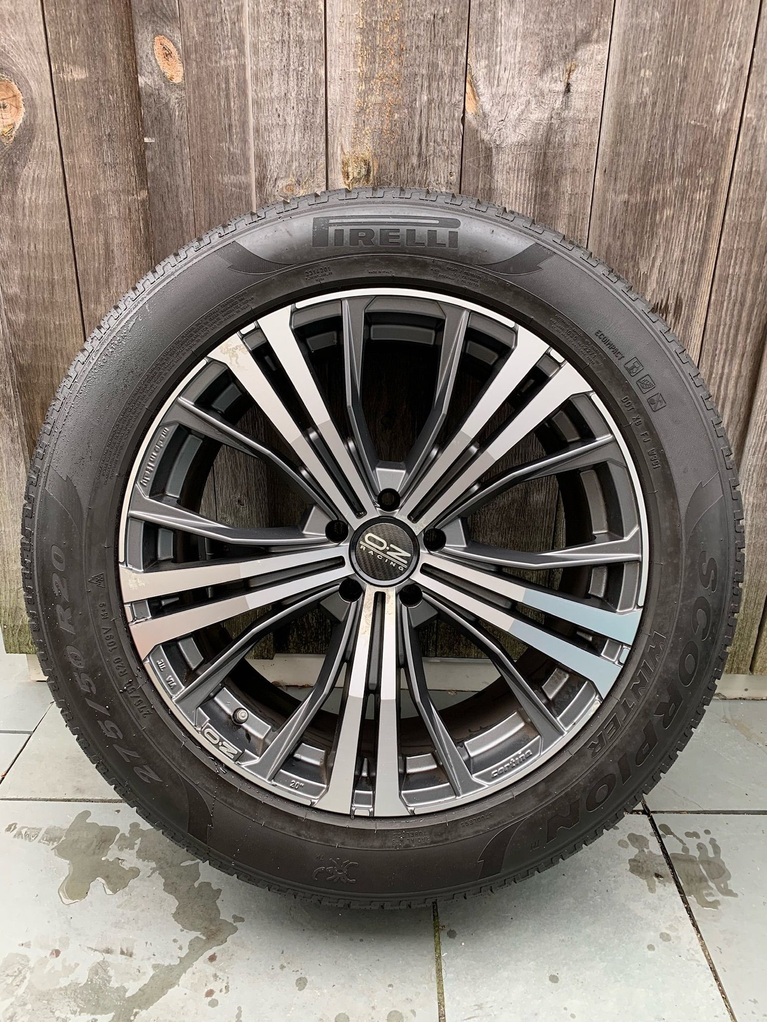 Wheels and Tires/Axles - Four OZ Cortina 20” wheels with Pirelli Scorpion winter tires and TPMS for C292 GLE63 - Used - 2015 to 2019 Mercedes-Benz GLE63 AMG S - Bristol, RI 02809, United States