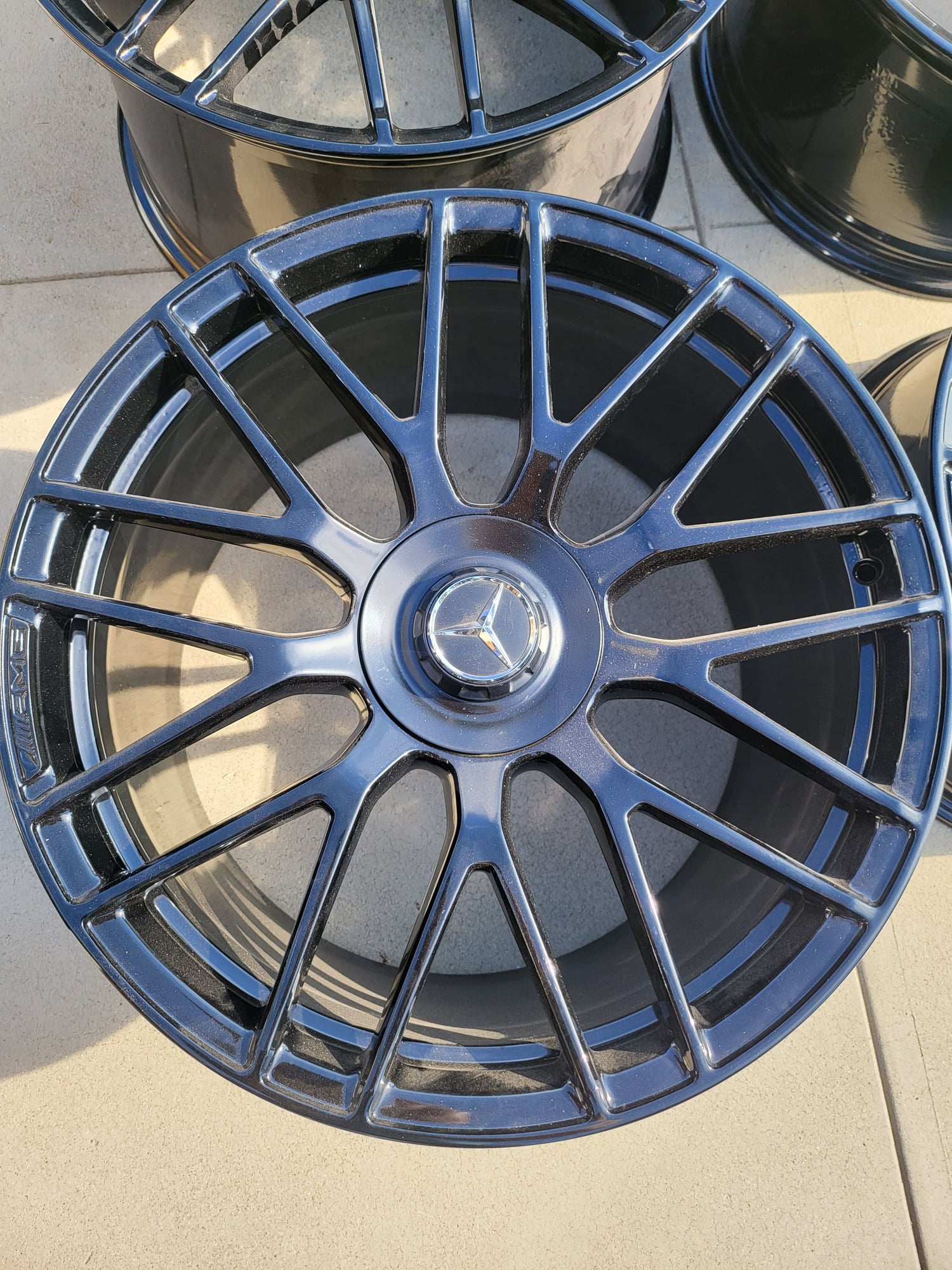 Wheels and Tires/Axles - AMG GTS Forged Cross-spoke Wheels - Used - 0  All Models - Van Nuys, CA 91406, United States