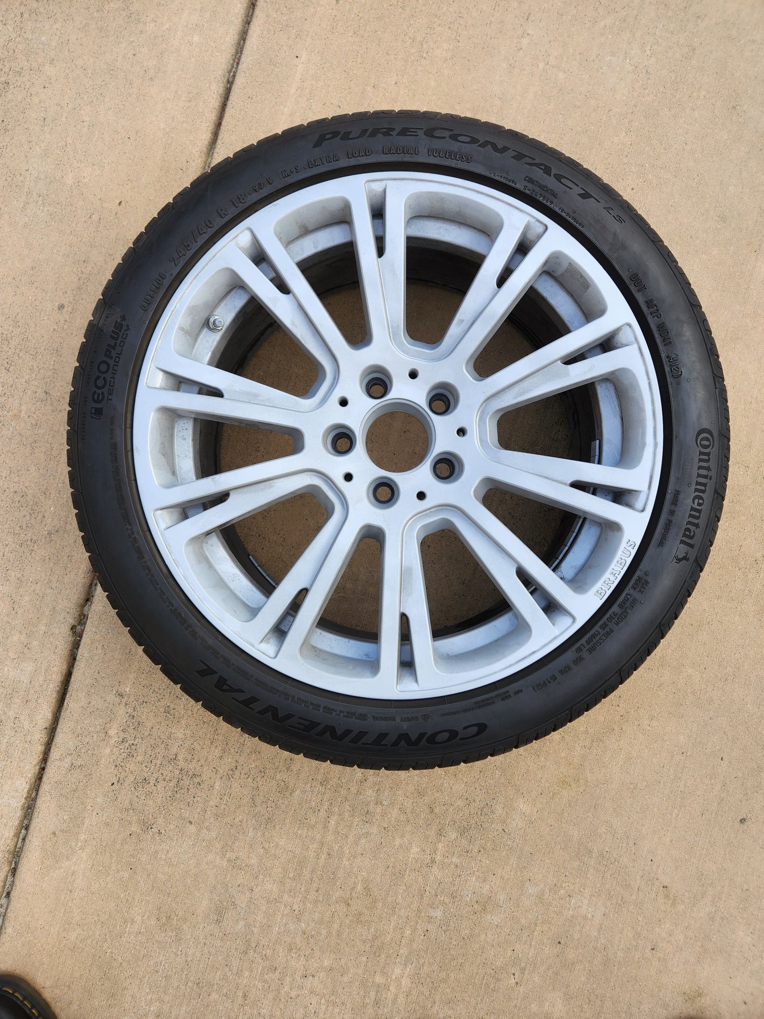 Wheels and Tires/Axles - Brabus 18" wheels & Continental tires - Used - 0  All Models - Chula Vista, CA 91910, United States