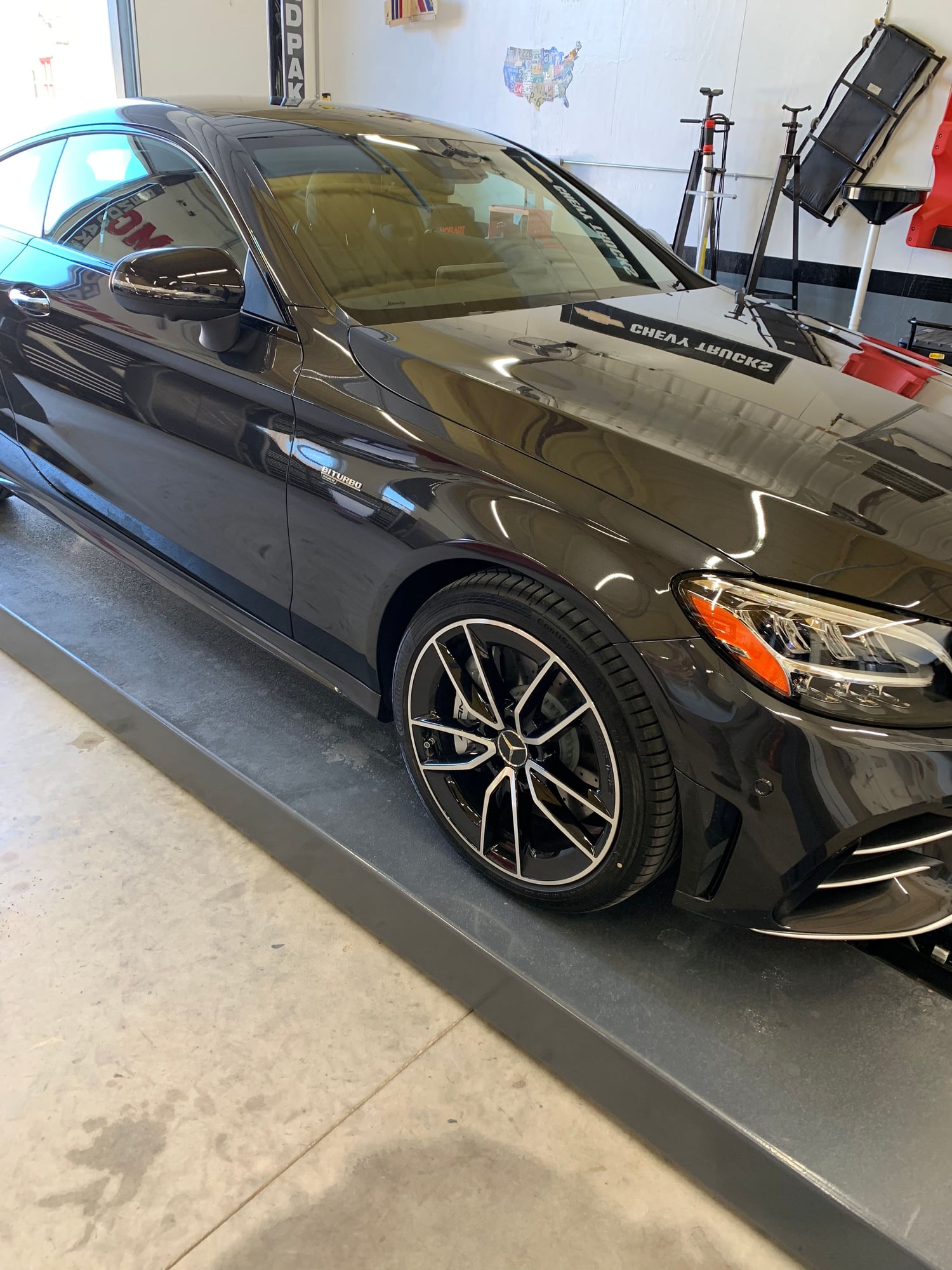 2019 Mercedes-Benz AMG GT C - 2019 Mercedes AMG C43 coupe Auto Digital Cluster - Used - VIN WDDWJ6EB9KF834083 - 2,000 Miles - 6 cyl - AWD - Automatic - Coupe - Gray - Harrah, OK 73045, United States