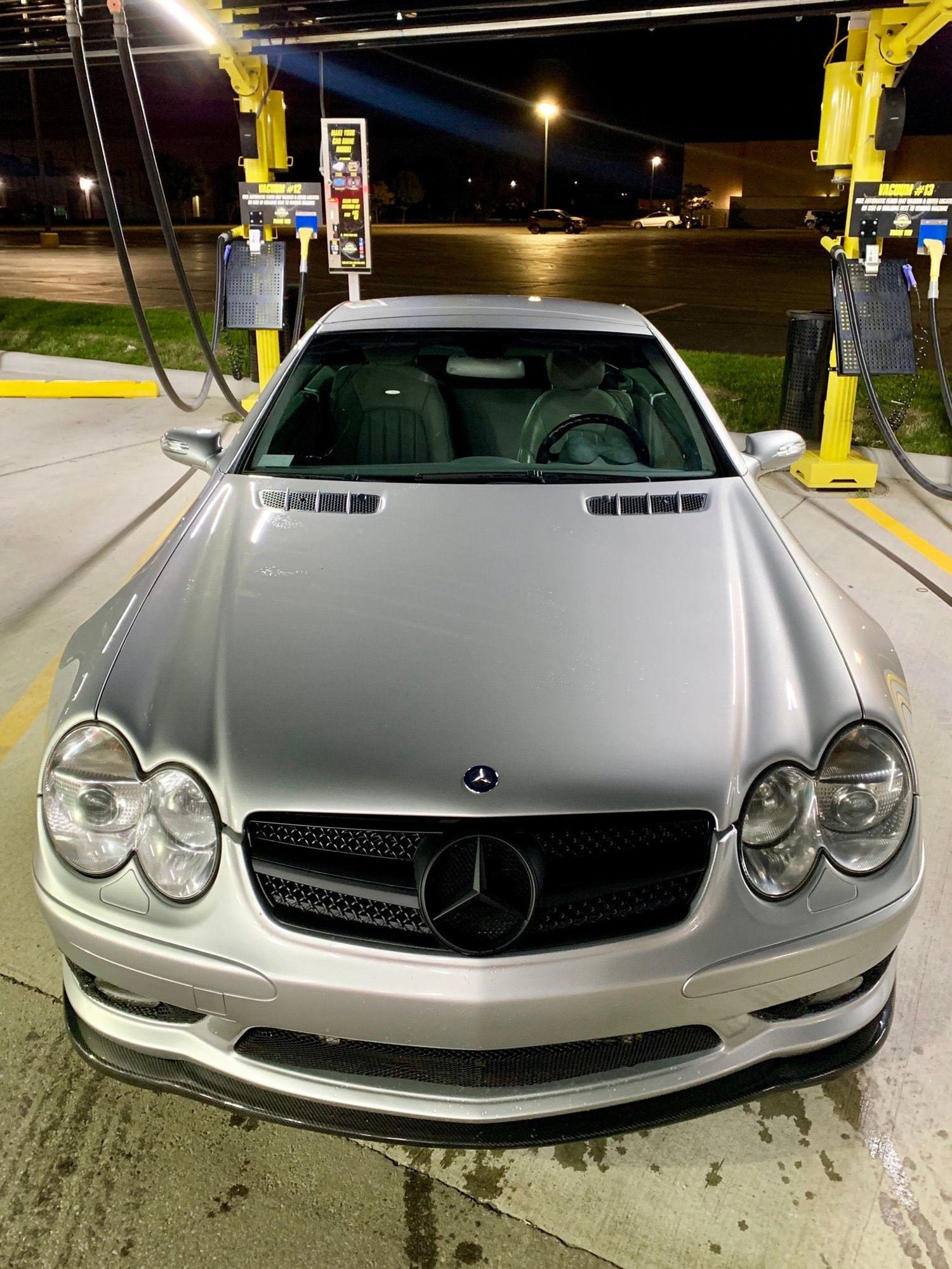 2004 Mercedes-Benz SL55 AMG - 2004 Mercedes-Benz SL55 AMG nicely modded - Used - VIN WDBSK74FX4F066129 - 113,100 Miles - 8 cyl - 2WD - Automatic - Convertible - Silver - New Baltimore, MI 48047, United States