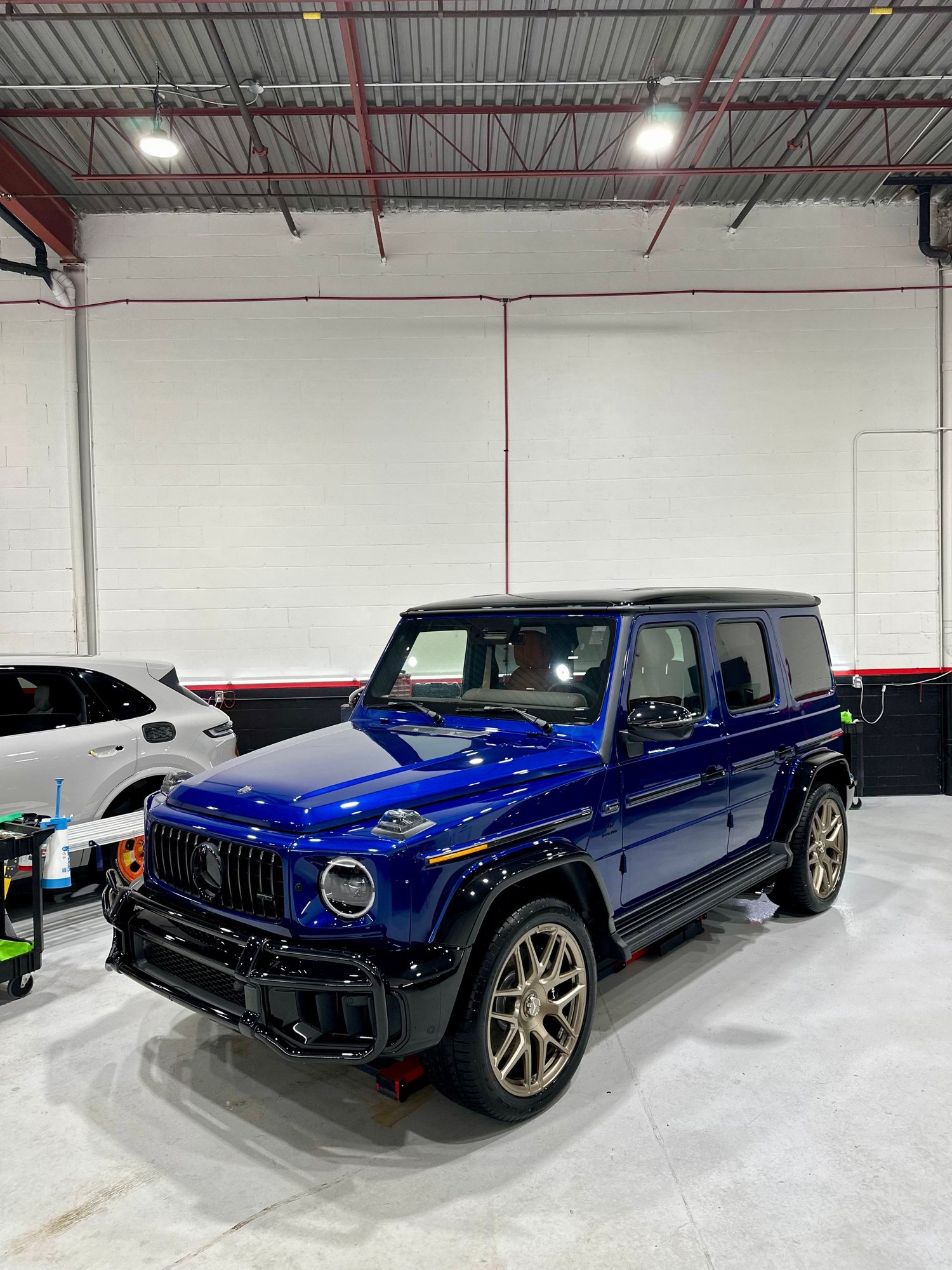 Pre-delivery after PPF and ceramic coating. Probably won�t look this clean ever again!