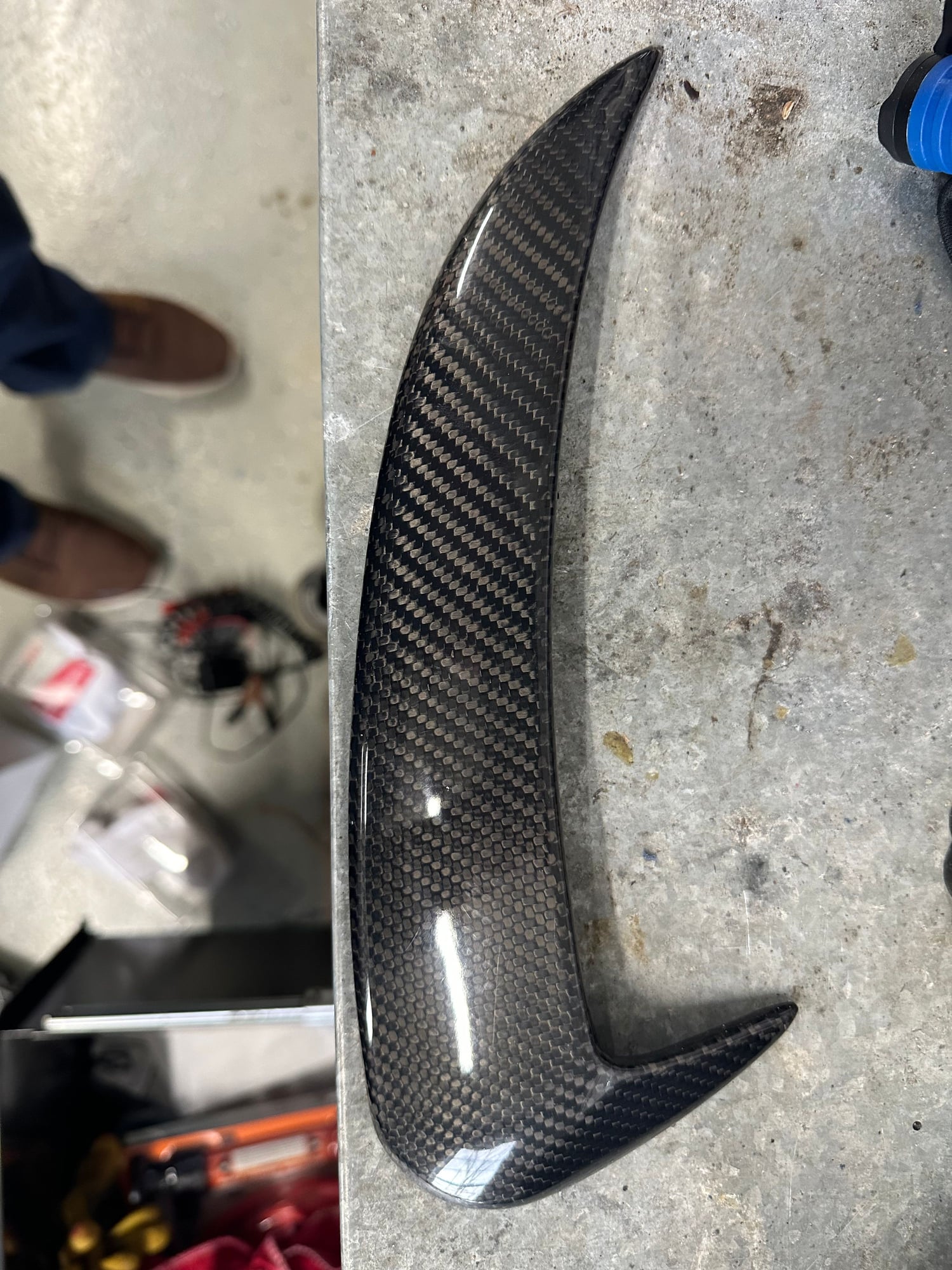 Exterior Body Parts - Carbon fiber rear side bumper aero - LEFT SIDE ONLY - Used - 2015 to 2021 Mercedes-Benz C63 AMG - West Chester, PA 19380, United States