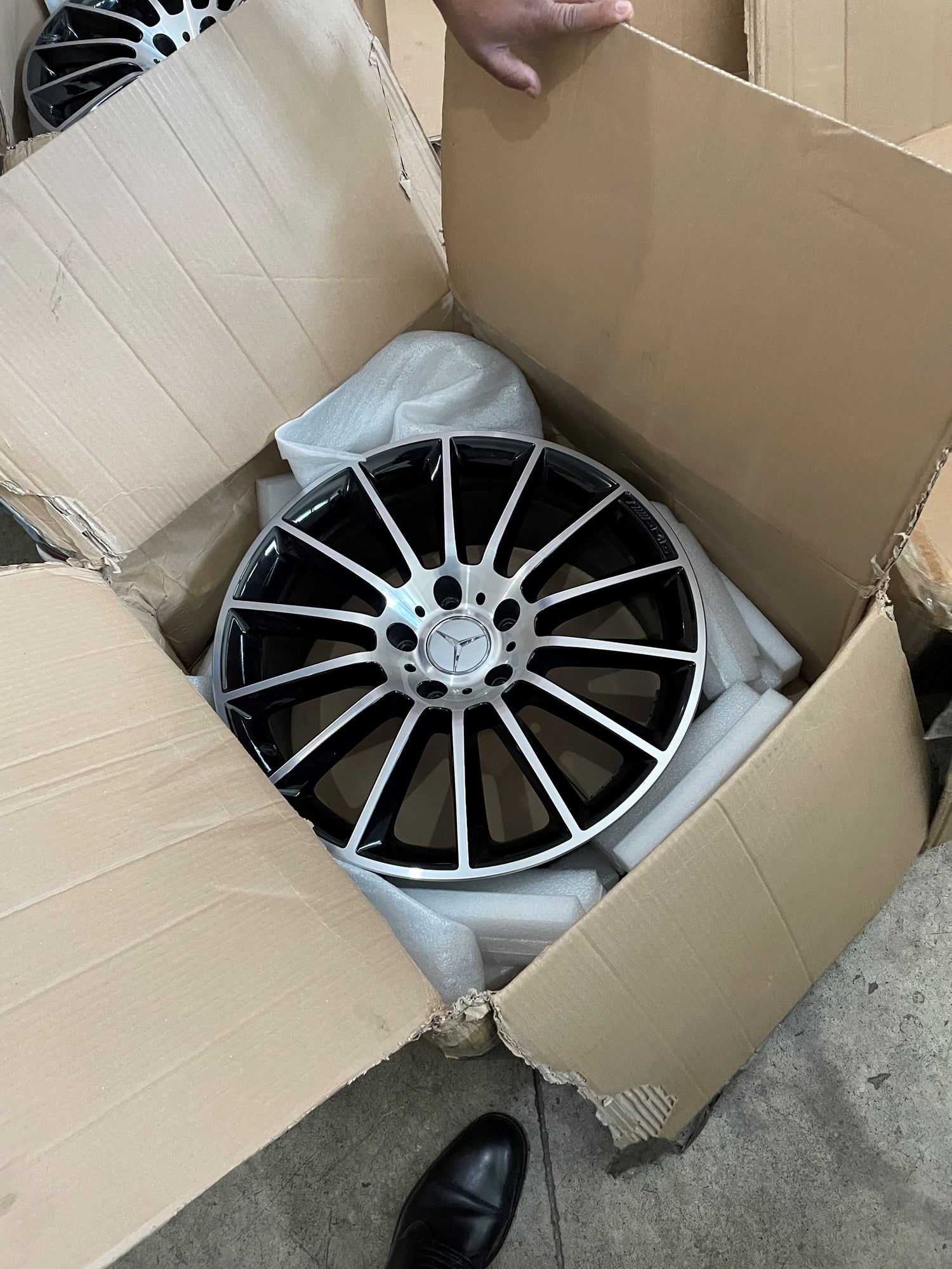 Wheels and Tires/Axles - Mercedes Benz Wheels OEM AMG G550 Night Edition Black 20 inch - Used - All Years  All Models - Doral, FL 33198, United States