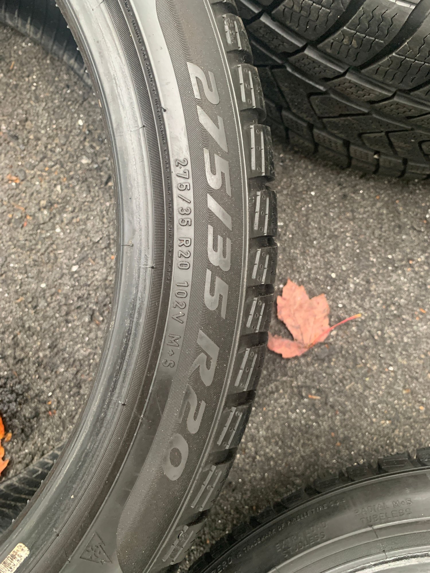 Wheels and Tires/Axles - W222 S550 Snow Tires (for 20" Wheels) - Pirelli Sottozero 3's - Used - 2014 to 2020 Mercedes-Benz S550 - Falmouth, ME 04105, United States