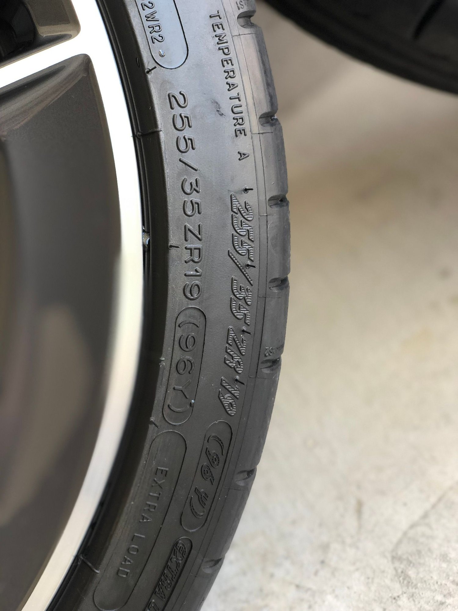 Wheels and Tires/Axles - OEM 2019 AMG C63S 5-Spoke Wheels with Michelin PSS Tires - New - 2019 to 2020 Mercedes-Benz C63 AMG S - Austin, TX 78739, United States