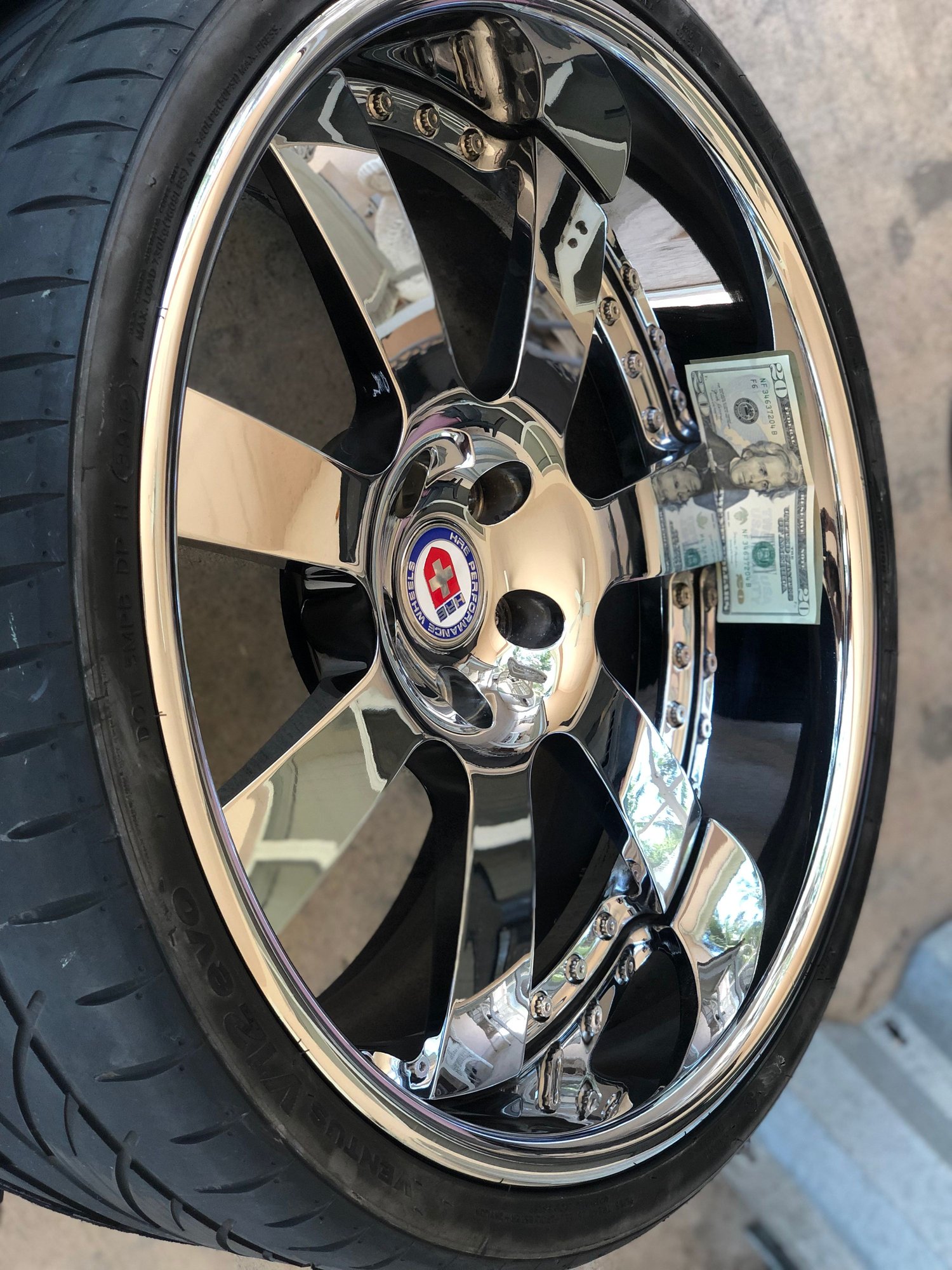 Wheels and Tires/Axles - For Sale 20inch Chrome HRE wheels - Used - 2006 to 2009 Mercedes-Benz CLS550 - Cape Coral, FL 33991, United States