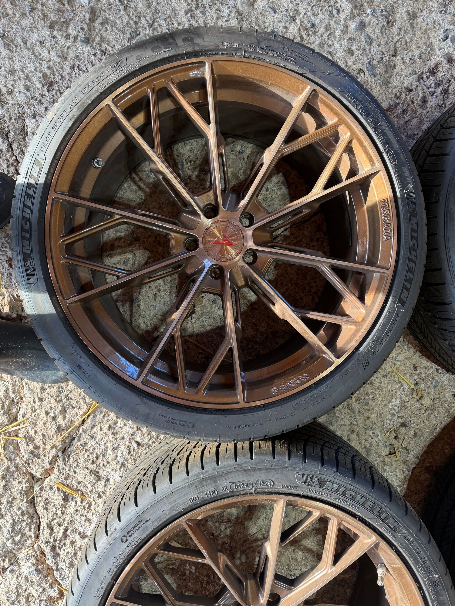 Wheels and Tires/Axles - Ferrada FR11 Wheels with Michelin Pilot All Season 4 Tires - Used - 0  All Models - Remsen, NY 13438, United States