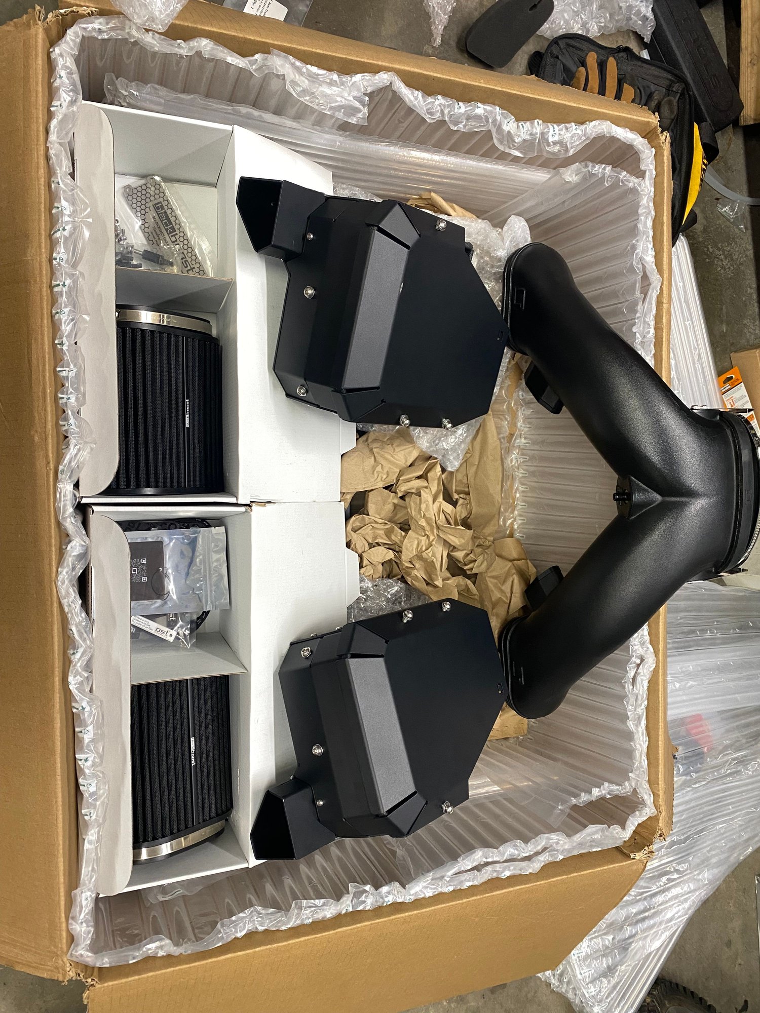 Engine - Intake/Fuel - Black Boost Air Intake for M156 for C or E class (not SL) - Used - -1 to 2025  All Models - Lake Wylie, SC 29710, United States