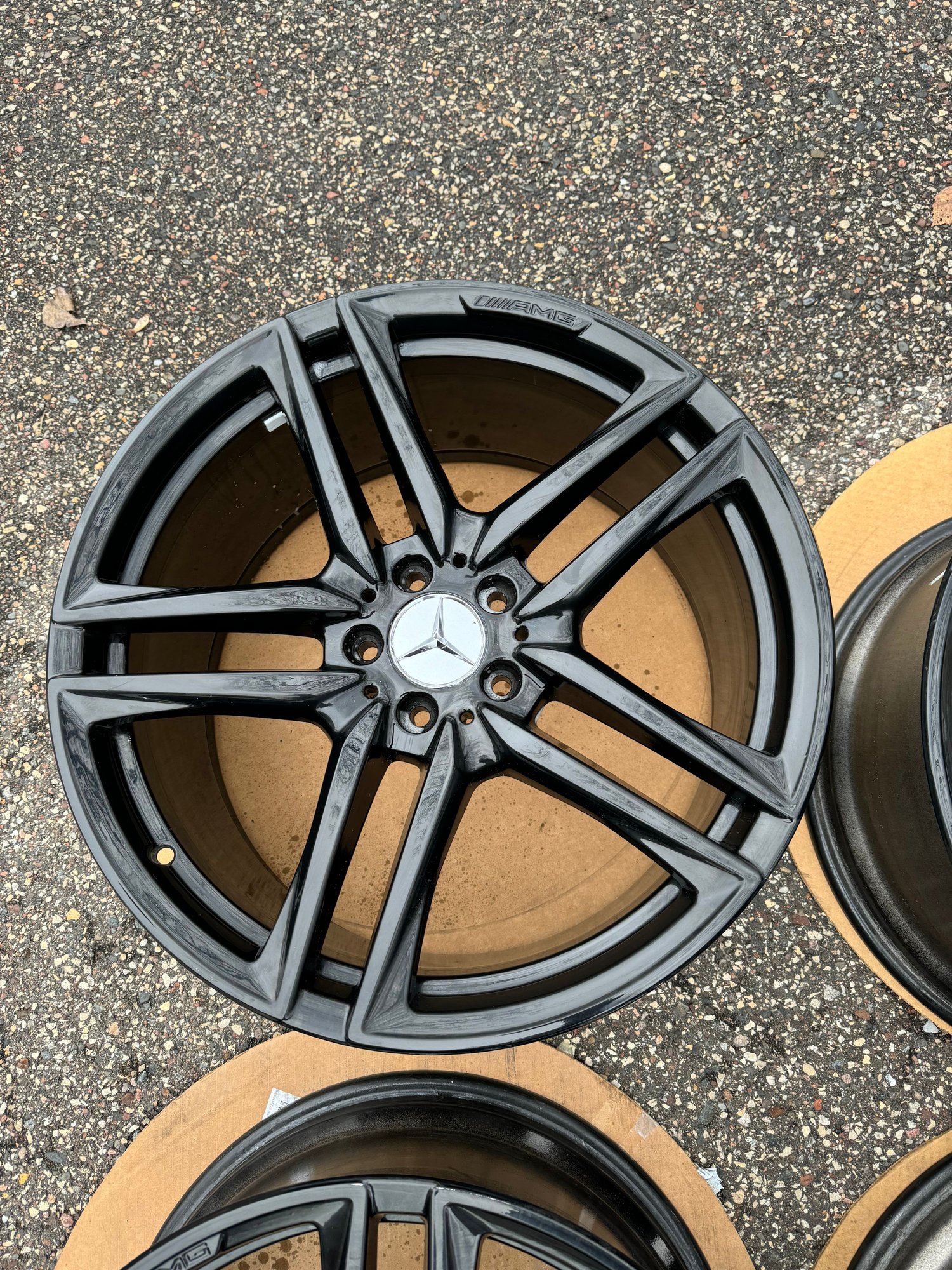 Wheels and Tires/Axles - 20" OEM Mercedes Benz E63S AMG Wheels (W213) - Gloss Black - Excellent - Used - All Years  All Models - Plymouth, MN 55447, United States