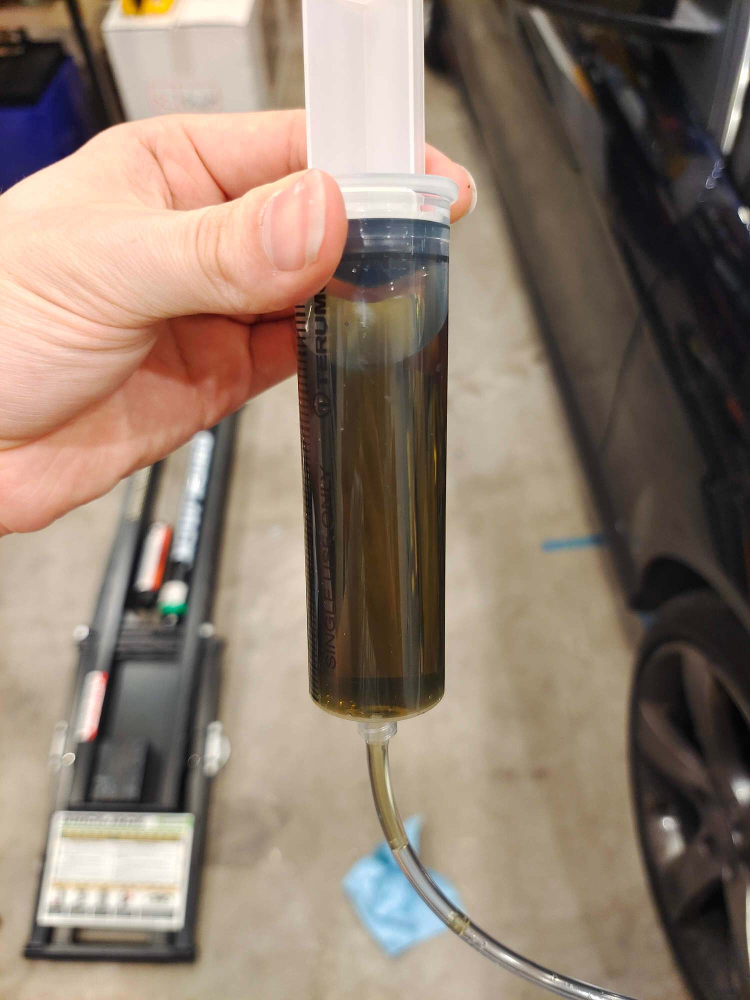 OM651 dark coolant, is it oil? Forums