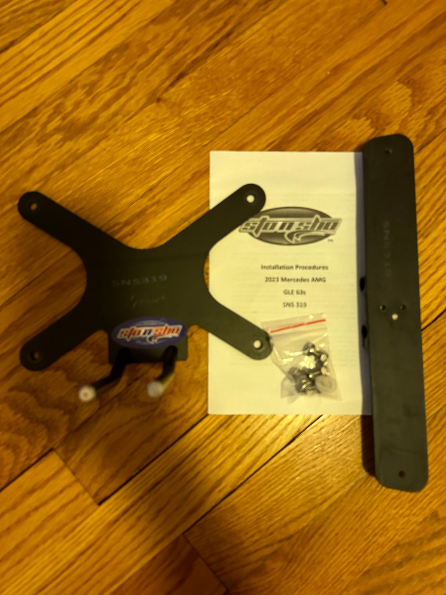Accessories - Sto&Show License Plate Mount for ‘23 AMG GLE 63S - Used - 2023 to 2024 Mercedes-Benz GLE63 AMG S - Nanuet, NY 10954, United States