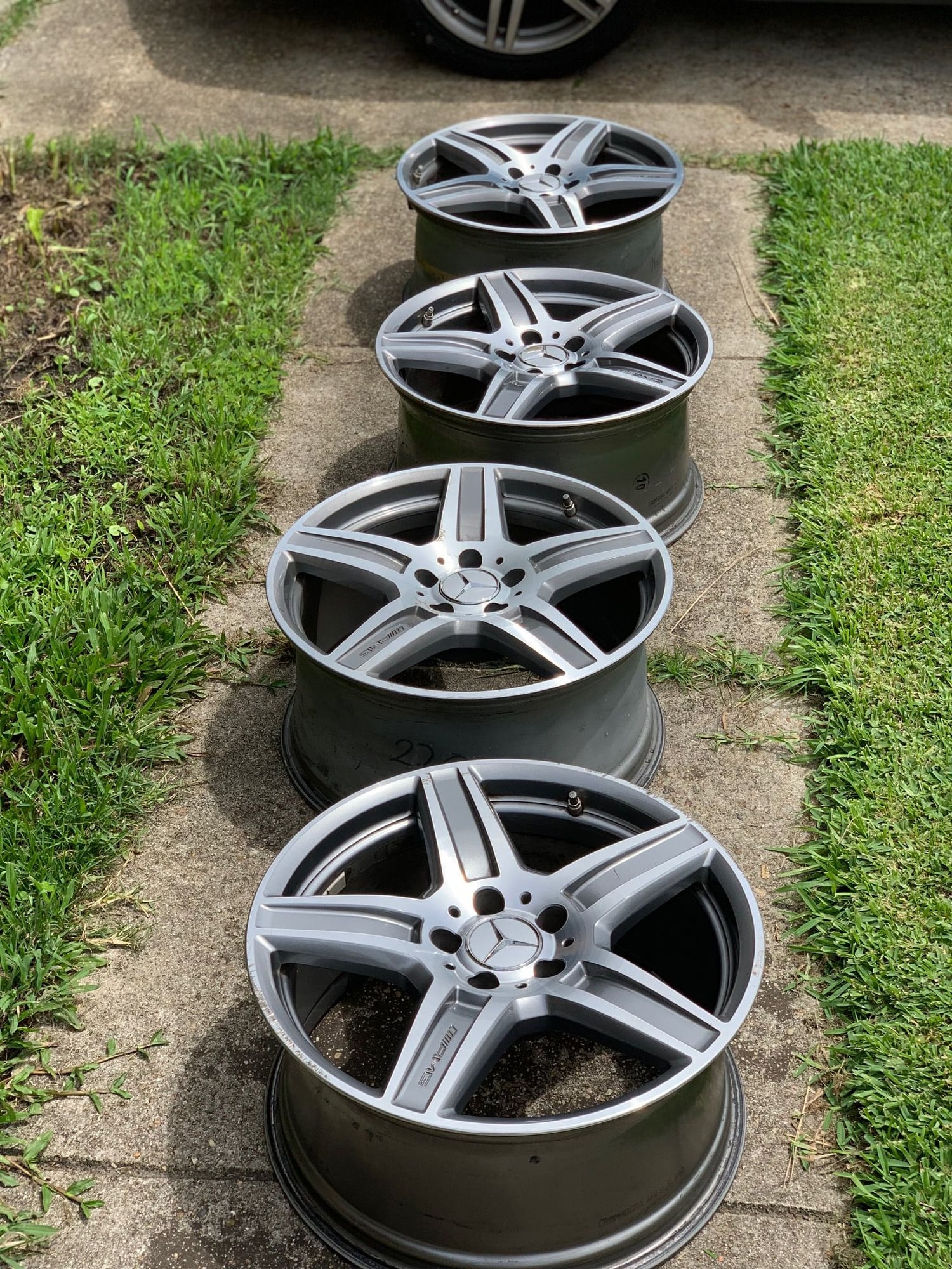 Wheels and Tires/Axles - FOR SALE: 4 OEM E63 Wheels/Rims 18x9 Et37 - Used - 2010 to 2014 Mercedes-Benz E63 AMG - 2010 to 2014 Mercedes-Benz E350 - 2010 to 2014 Mercedes-Benz E550 - Harvey, LA 70058, United States