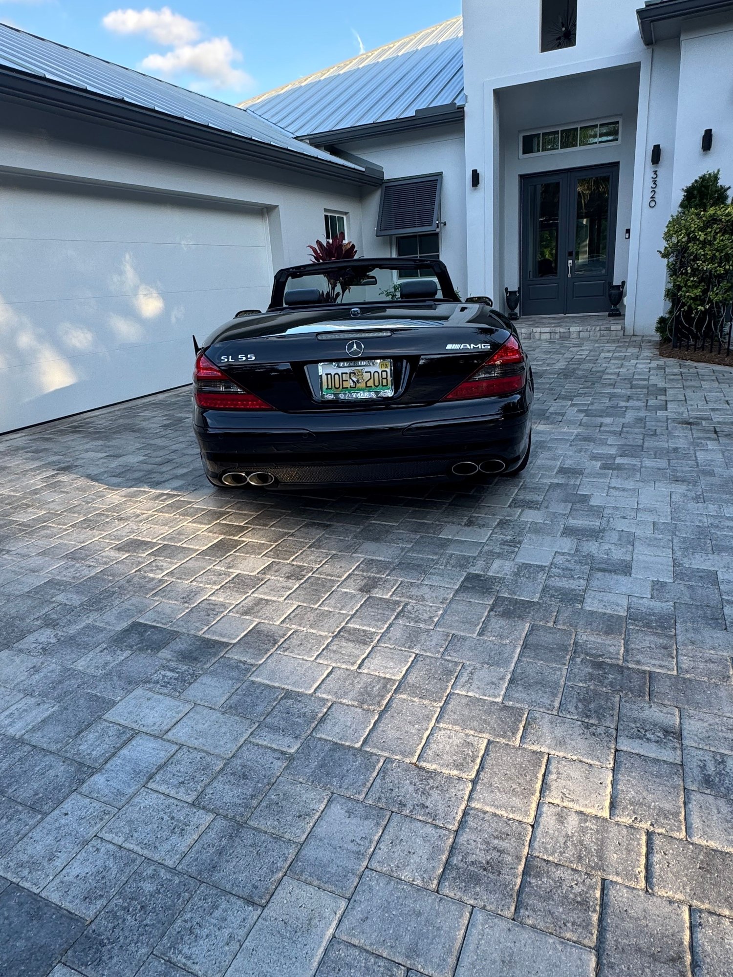 2008 Mercedes-Benz SL55 AMG - Stunning SL55 AMG Needing New Home - Used - VIN WDBSK72FX8F141324 - 63,000 Miles - 8 cyl - 2WD - Automatic - Convertible - Black - Vero Beach/orchid Island, FL 32963, United States