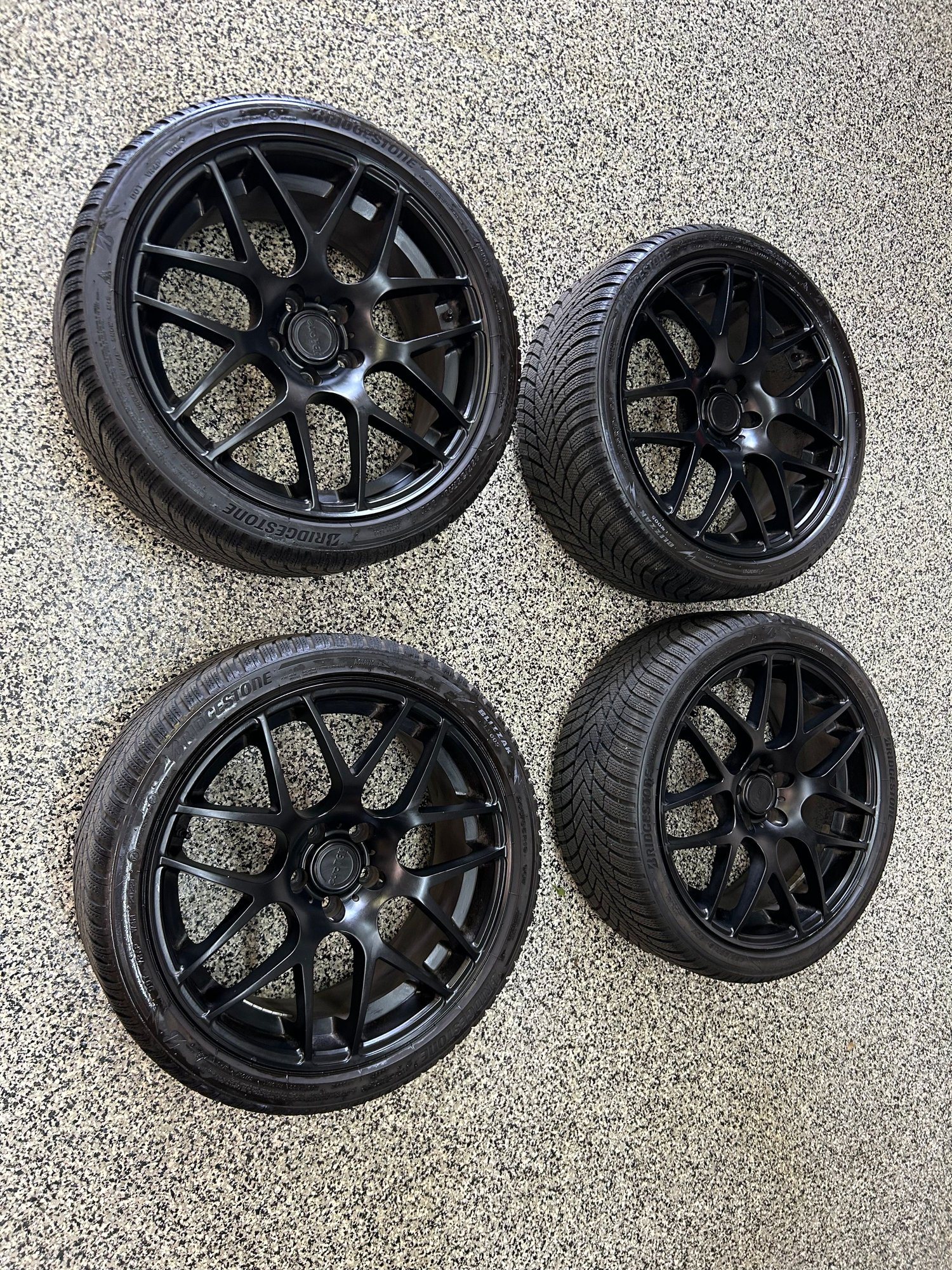 Wheels and Tires/Axles - 19x8.5 Eurotech Wheels & Blizzack Tires - Fits W212 E63 And Others - Used - -1 to 2025  All Models - Wichita, KS 67226, United States