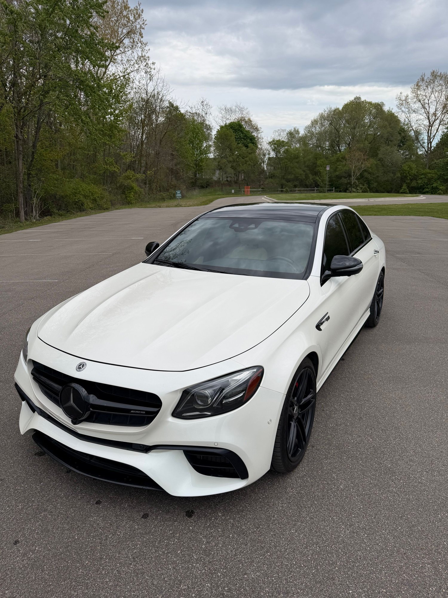 2020 Mercedes-Benz E63 AMG S - 2020 Mercedes Benz E63 AMG S - Used - VIN WDDZF8KB0LA714962 - 64,000 Miles - 8 cyl - AWD - Automatic - Sedan - White - Rochester Hills, MI 48307, United States
