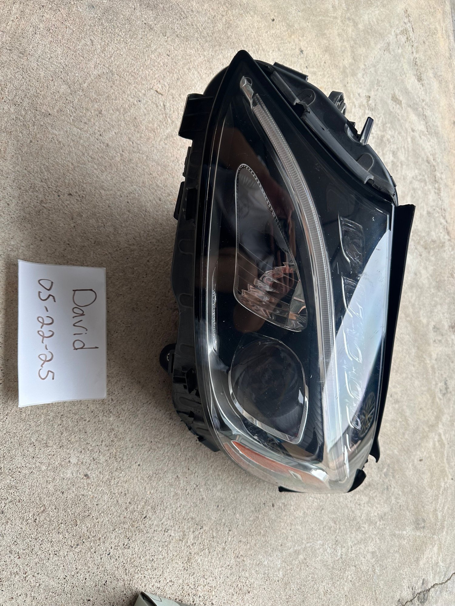 Lights - 2015-2018 Mercedes-Benz W205 C300 C350e C43 C63 LED Headlight LH Left ALL TABS! - Used - 2015 to 2018 Mercedes-Benz C-Class - Dallas, TX 75088, United States