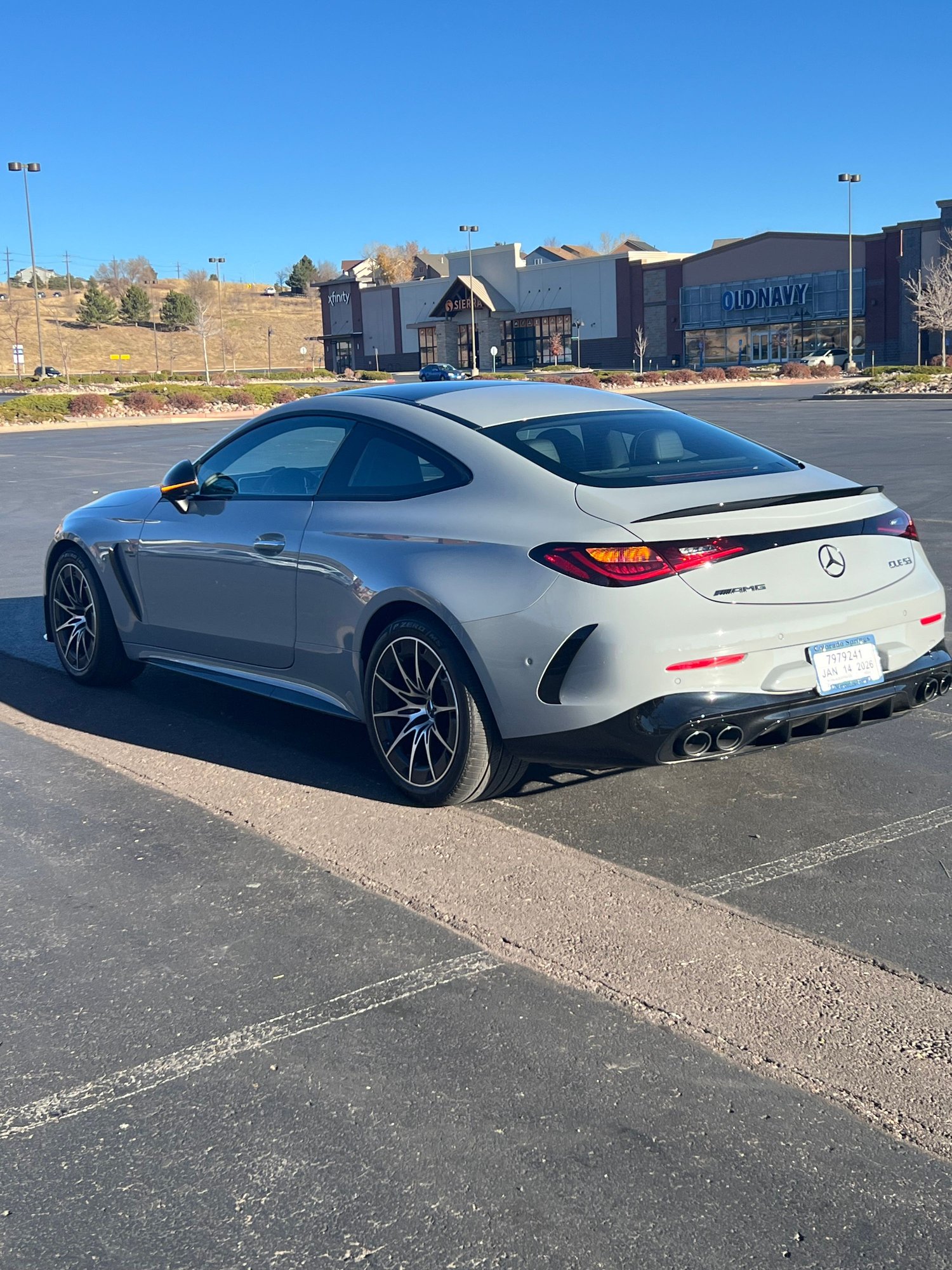 Wheels and Tires/Axles - 19" AMG Wheels and Pirelli Run Flat tires off of a '25 CLE53 AMG - Used - 2025 Mercedes-Benz CLE-Class - Monument, CO 80132, United States