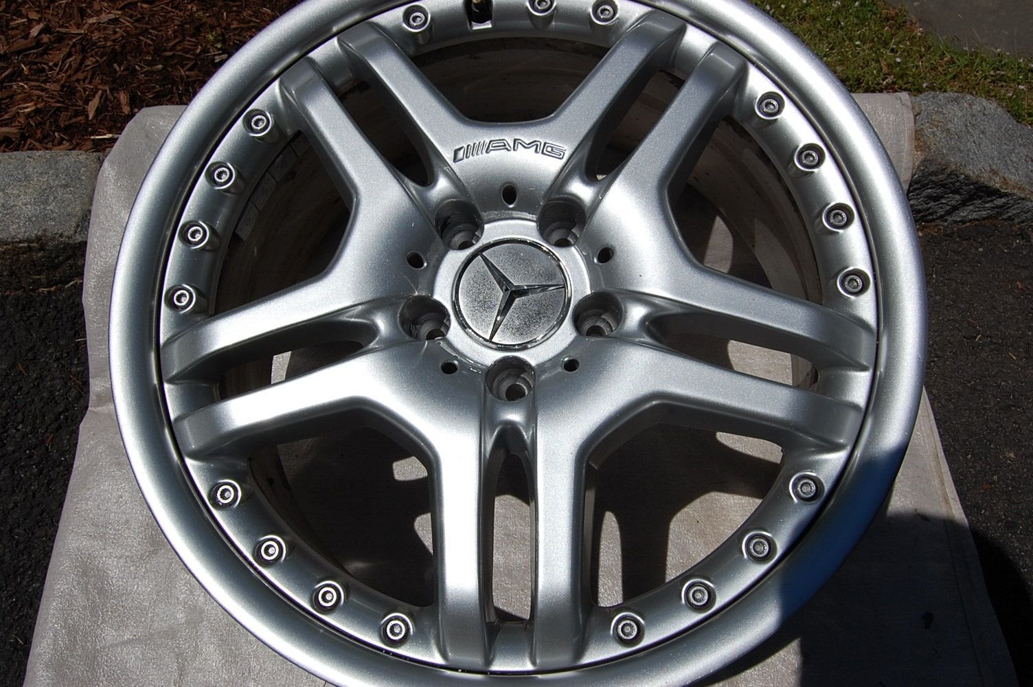 Wheels and Tires/Axles - OEM AMG CLK55 W208 2-piece 18" rims - Used - 2001 to 2002 Mercedes-Benz CLK55 AMG - Morristown, NJ 07960, United States