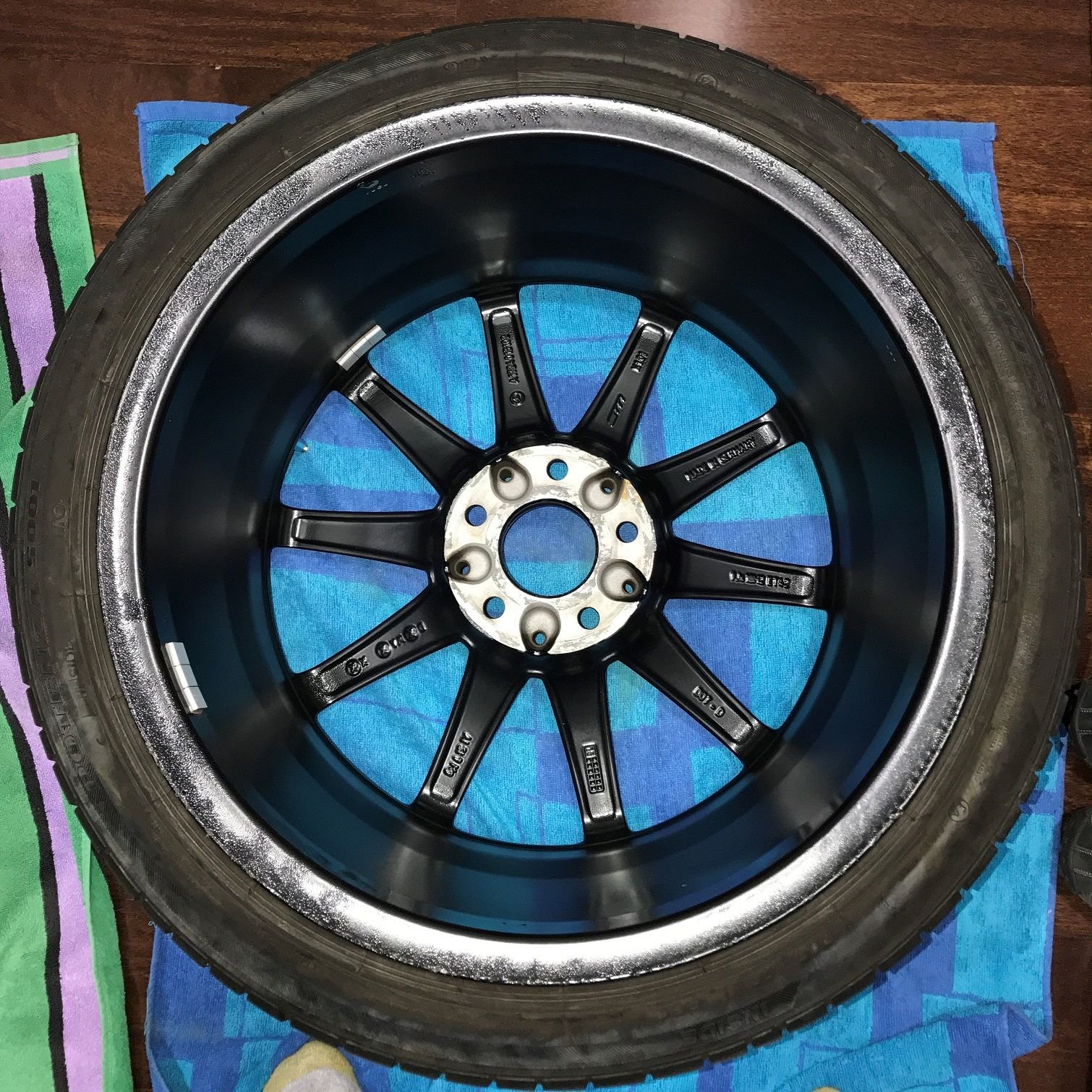 Wheels and Tires/Axles - (FS) SLK 250 R172 Carbon Edition wheels/tires AMG - Used - 2014 to 2015 Mercedes-Benz SLK250 - San Jose, CA 95110, United States