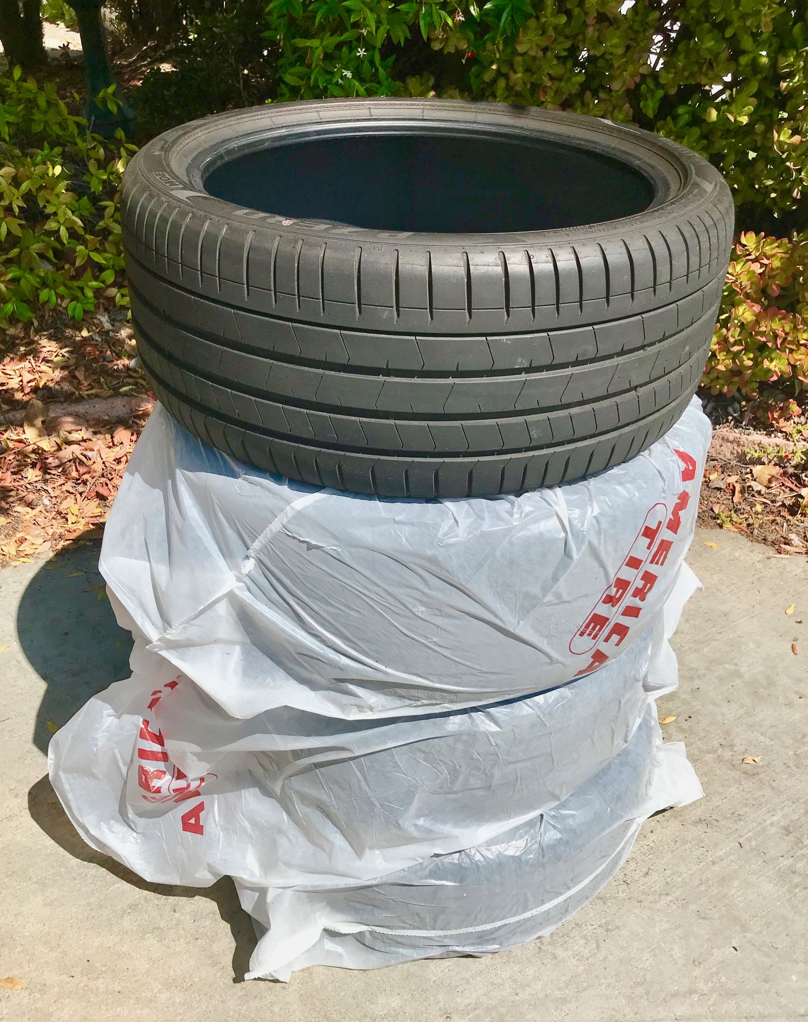 Wheels and Tires/Axles - Pirelli Tires from C43, 19", used 5504 mi., excellent condition, - Used - 2018 to 2019 Mercedes-Benz C43 AMG - Seal Beach, CA 90740, United States