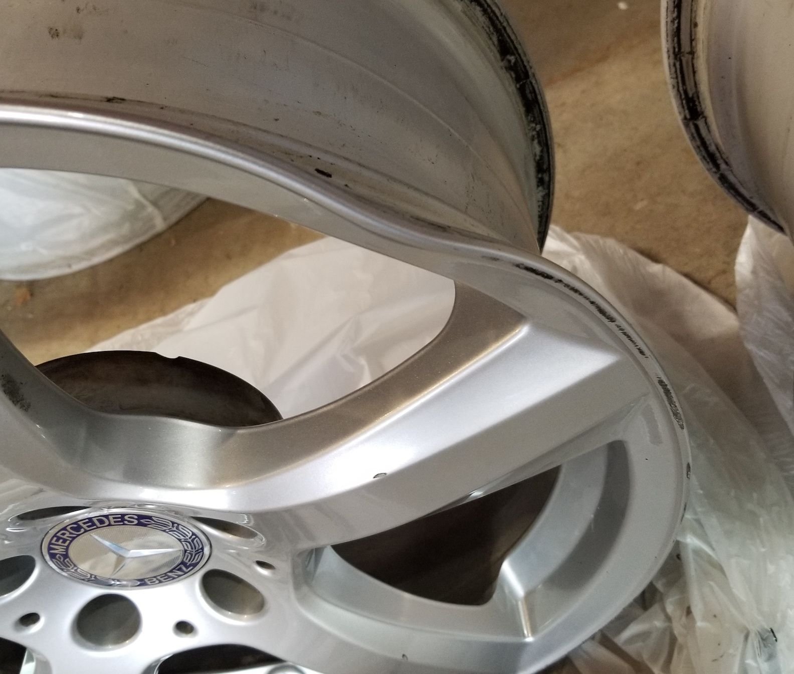 Wheels and Tires/Axles - 18" OEM 2012 CLS 550 non-amg wheels - Used - West Bloomfield, MI 48324, United States