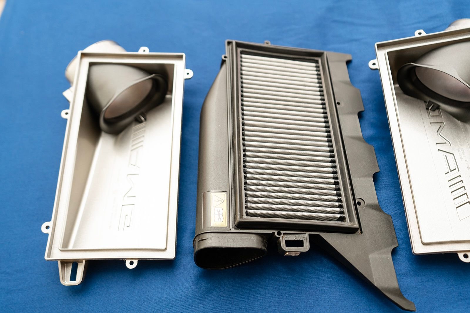 Engine - Intake/Fuel - M156 ROW Airboxes with aFe High Flow Filters - Used - 2009 to 2014 Mercedes-Benz C63 AMG - Dallas, TX 75201, United States