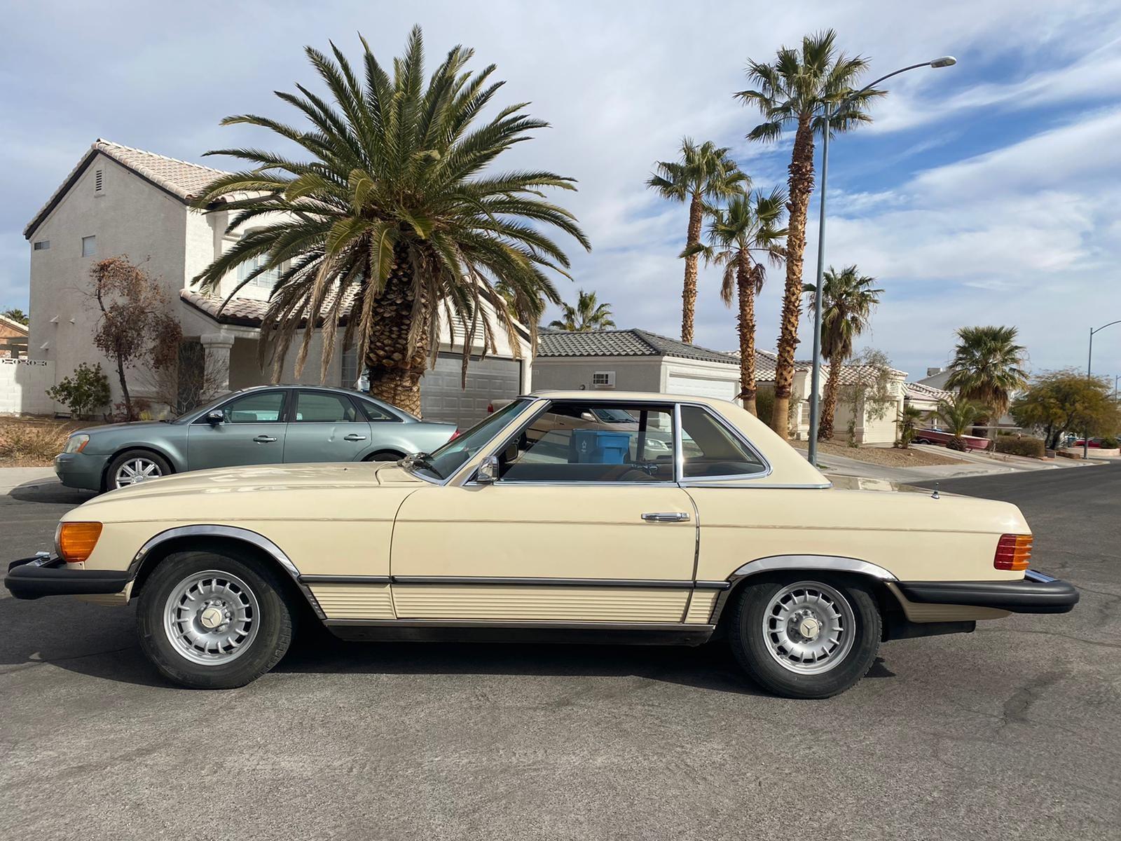 1975 Mercedes-Benz 450SL - 1975 Mercedes Benz 450SL - Used - VIN 10704412024044 - 76,000 Miles - 8 cyl - 2WD - Automatic - Convertible - Beige - Las Vegas, NV 89128, United States